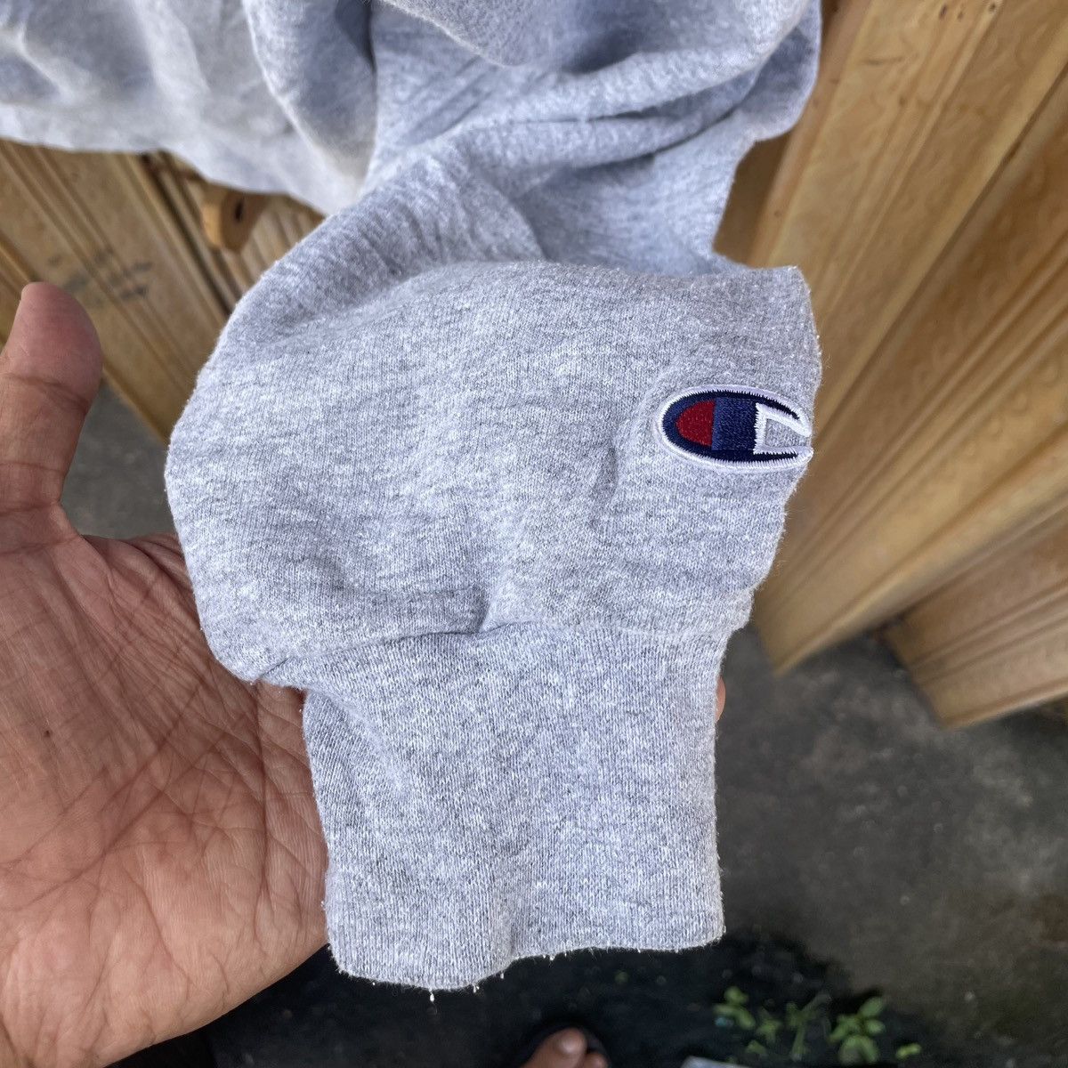 Champion Vintage Crewneck Champion Eco Small Logo Sweatshirt Size US L / EU 52-54 / 3 - 6 Thumbnail