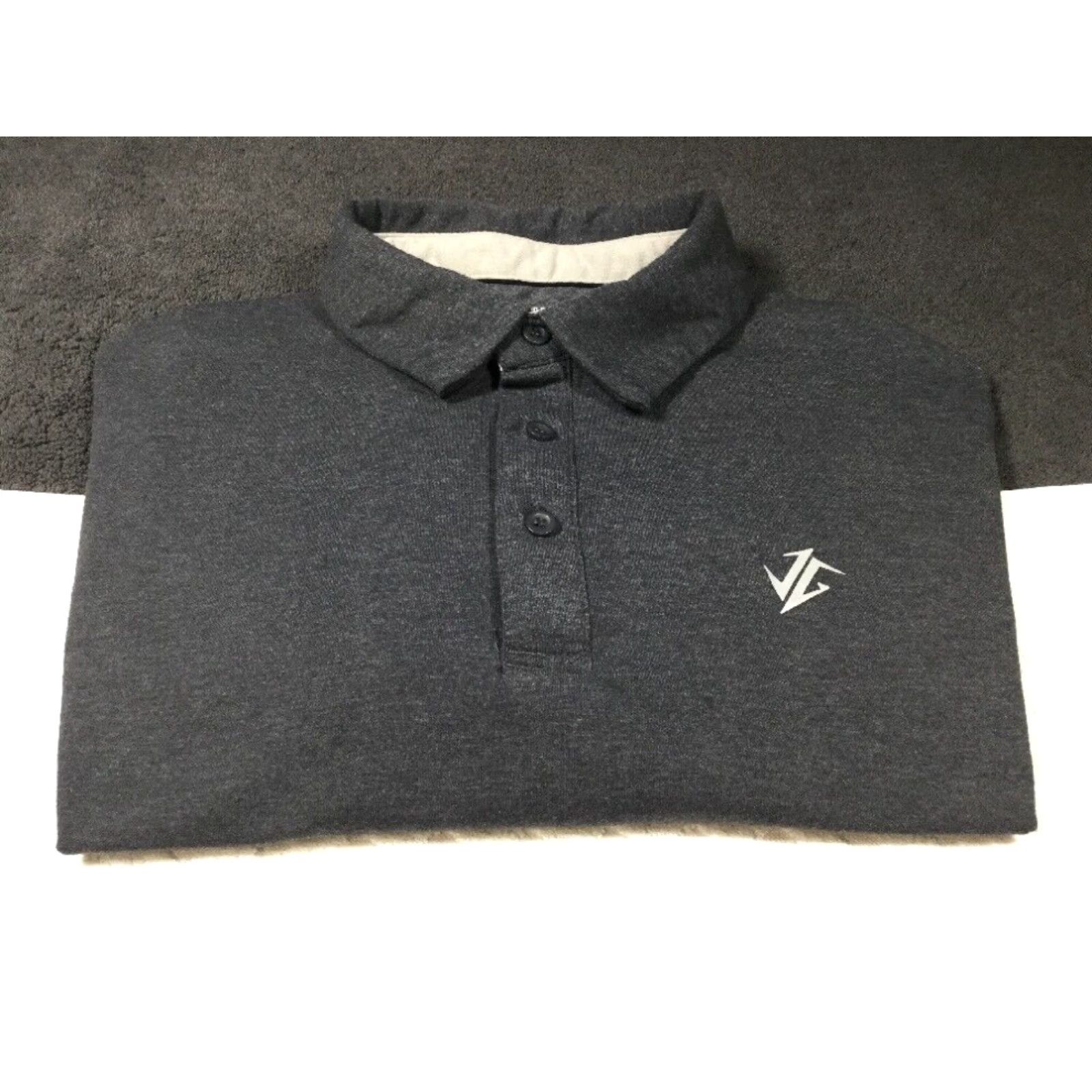 Vintage Jolt Gear Mens Golf Polo Shirt Gray Medium Athletic Short-Sleeve Size US M / EU 48-50 / 2 - 1 Thumbnail