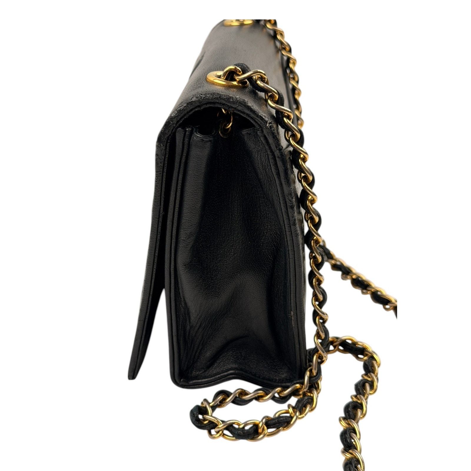 Chanel Chanel Lambskin Quilted Timeless CC Small Single Flap Black Size ONE SIZE - 6 Thumbnail