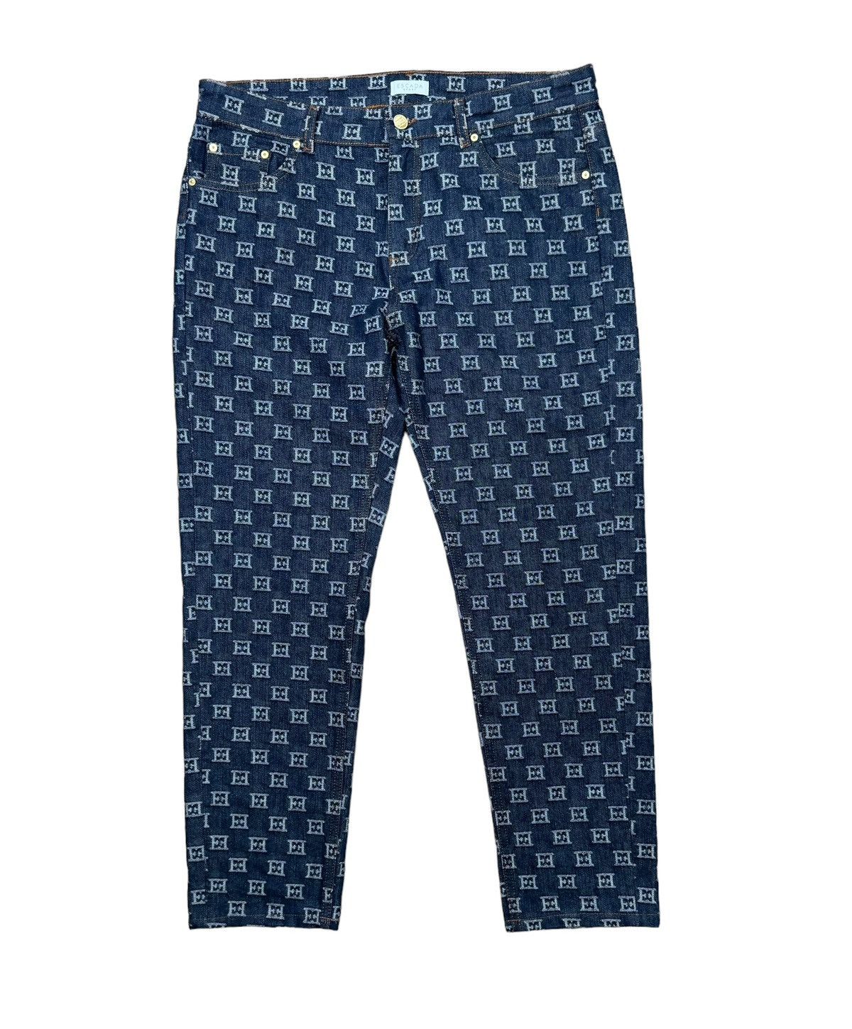Escada Sport Escada Sport Monogrammed Jeans size 40 Size 30" / US 8 / IT 44 - 8 Thumbnail