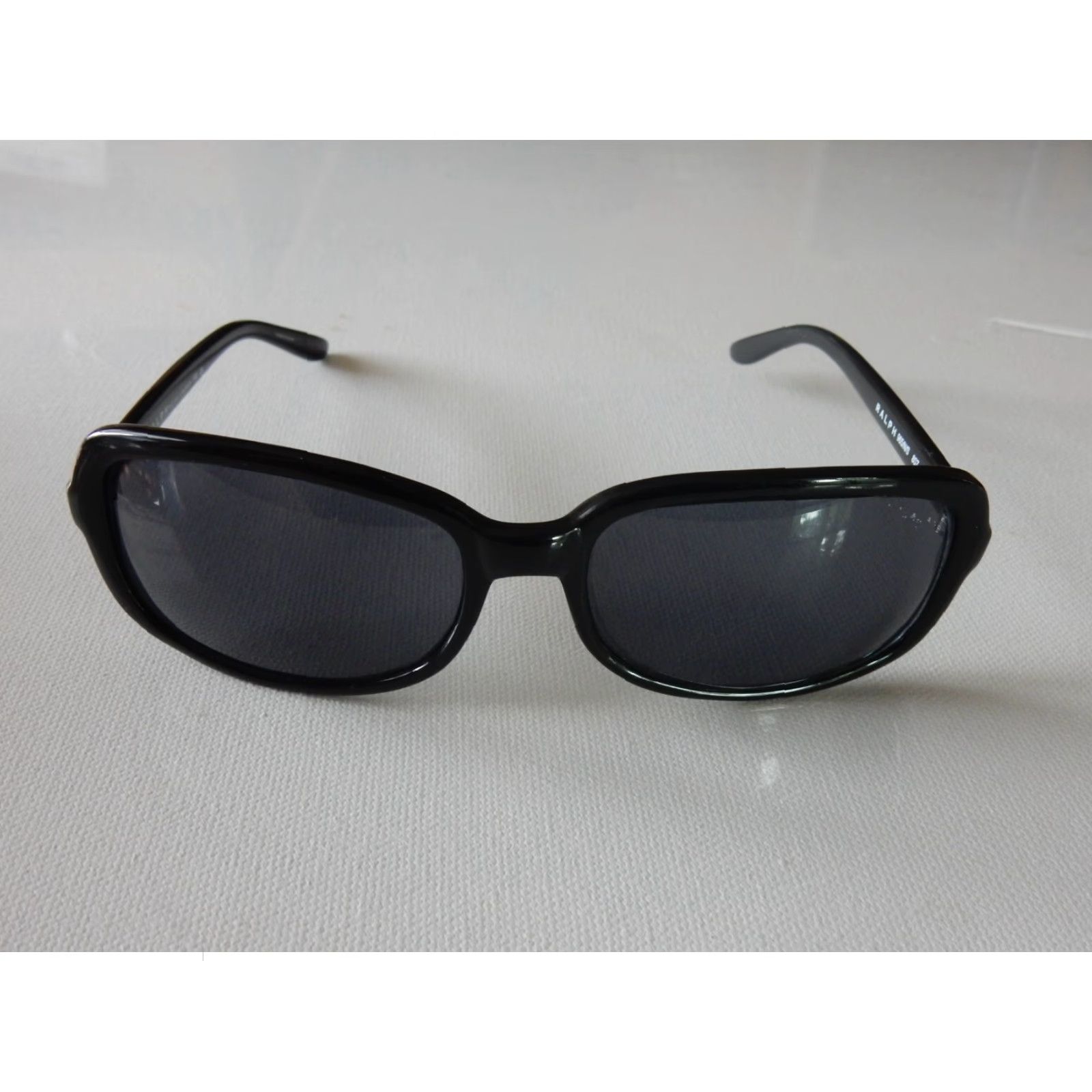 Ralph Lauren VINTAGE Ralph Lauren Sunglasses Women Black 58mm 130mm UV Protect 80s Size ONE SIZE - 2 Thumbnail