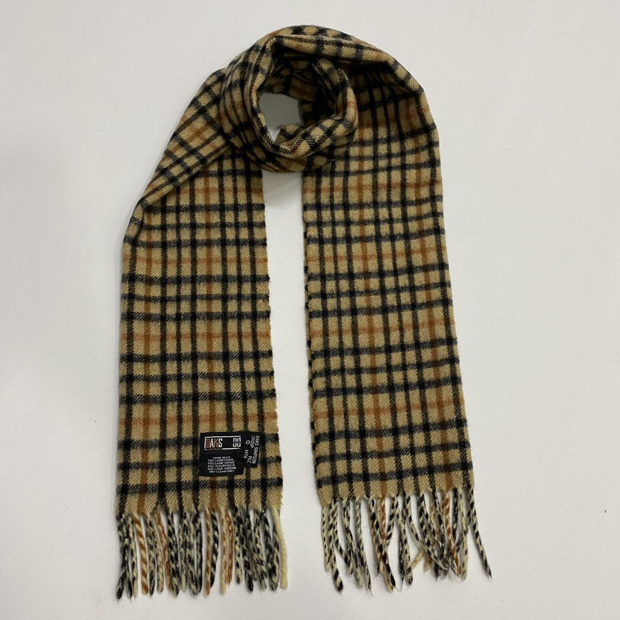 DAKS DAKS SCARF MUFFLER LUX003 Size ONE SIZE - 2 Thumbnail