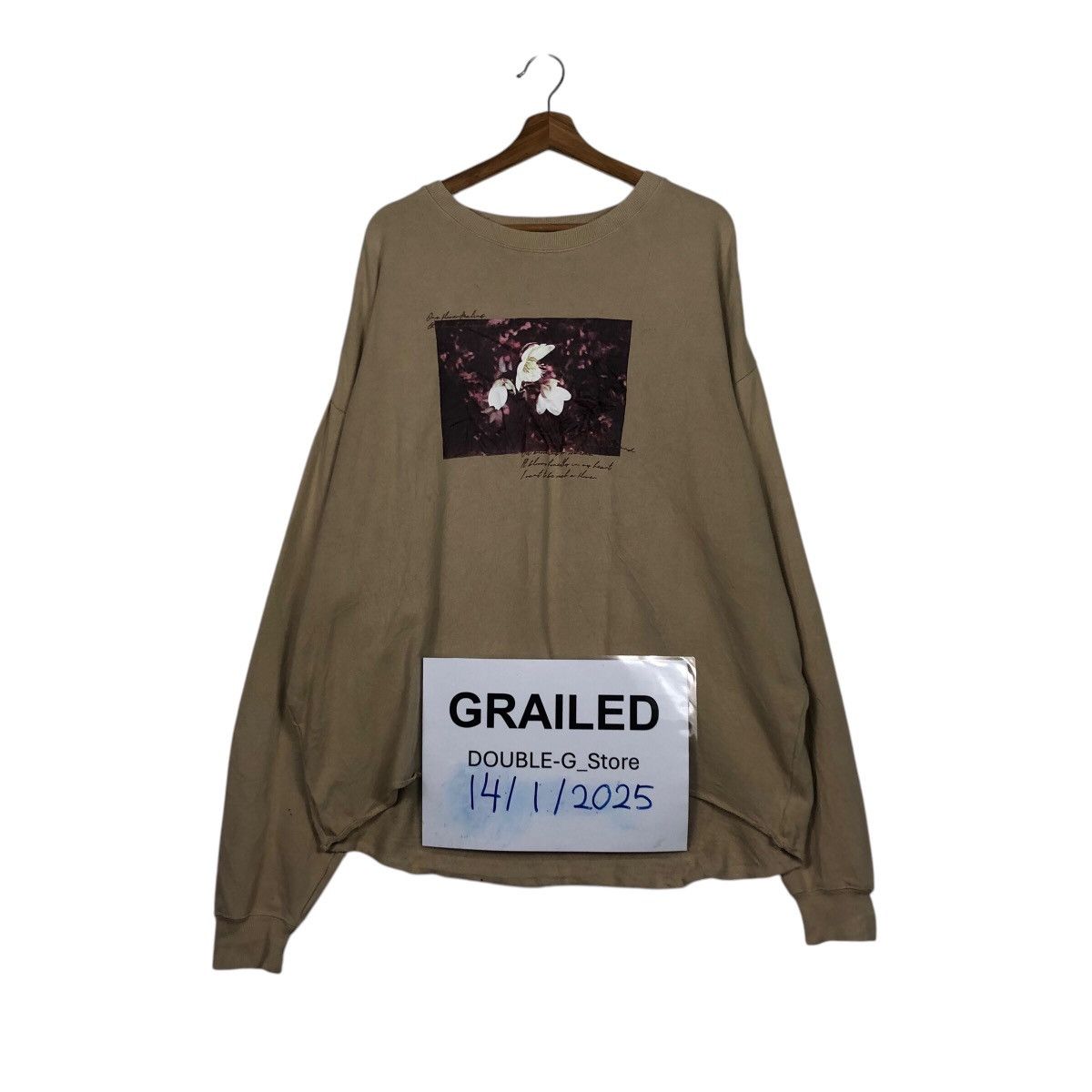 Hysteric Glamour 📌Vintage Sweatshirt Crewneck Rag Machine Big Logo Size US L / EU 52-54 / 3 - 1 Thumbnail