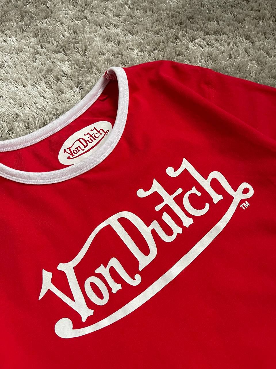 Streetwear × Vintage × Von Dutch vintage big logo rare von dutch tee y2k Size US M / EU 48-50 / 2 - 5 Thumbnail