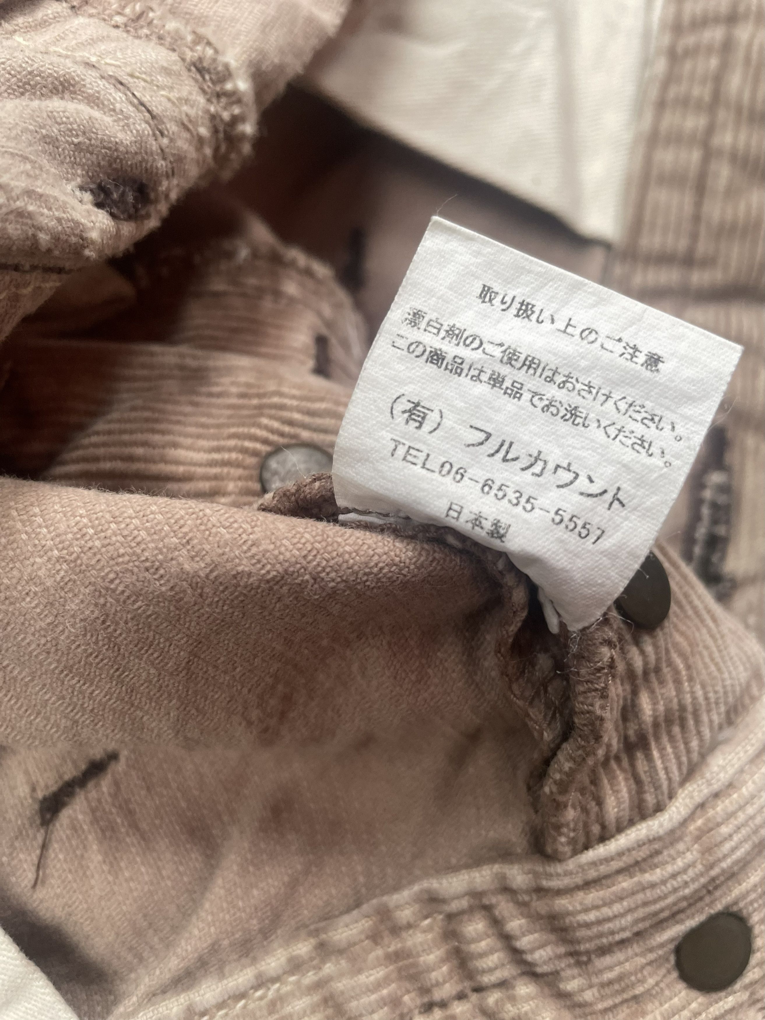 Full Count & Co. Vintage Flare Full Count Coduroy Denim Size 32" / US 10 / IT 46 - 12 Thumbnail