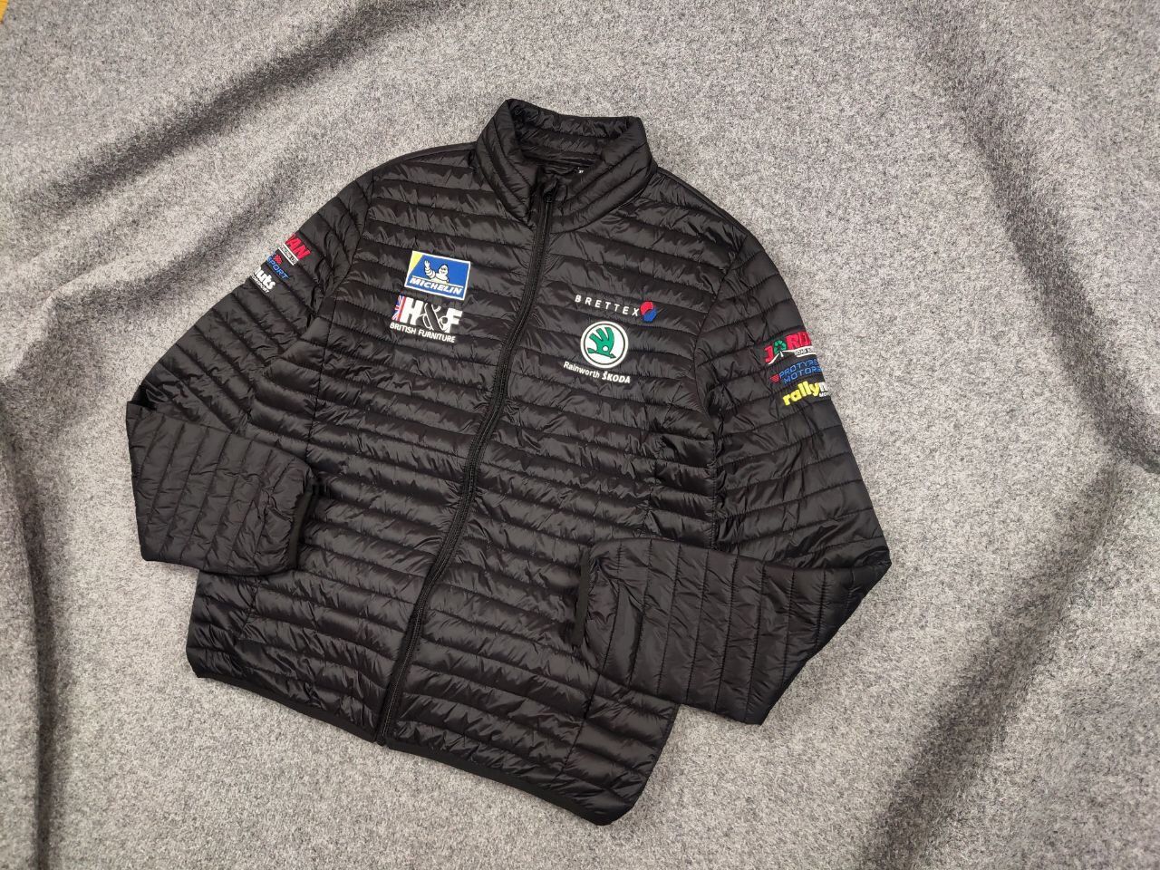 Other Skoda x Brettex Racing Logo Style Casual Quilted Jacket Size US XL / EU 56 / 4 - 8 Thumbnail