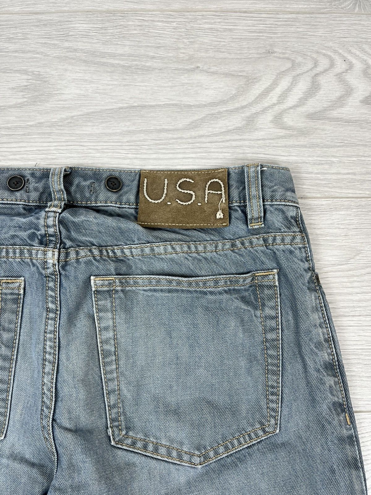 John Varvatos John Varvatos USA Denim Grey Pants Size US 31 - 9 Thumbnail