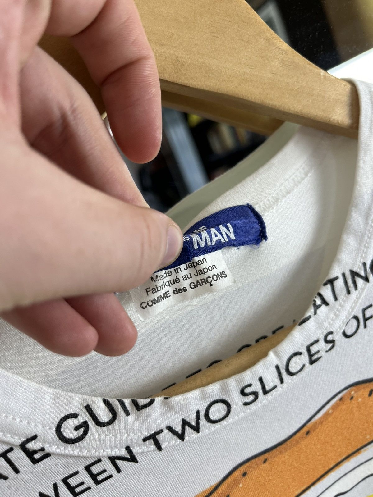 Comme des Garcons Comme des Garçons Junya Watanabe MAN Max's Sandwich Tee Size US M / EU 48-50 / 2 - 3 Thumbnail
