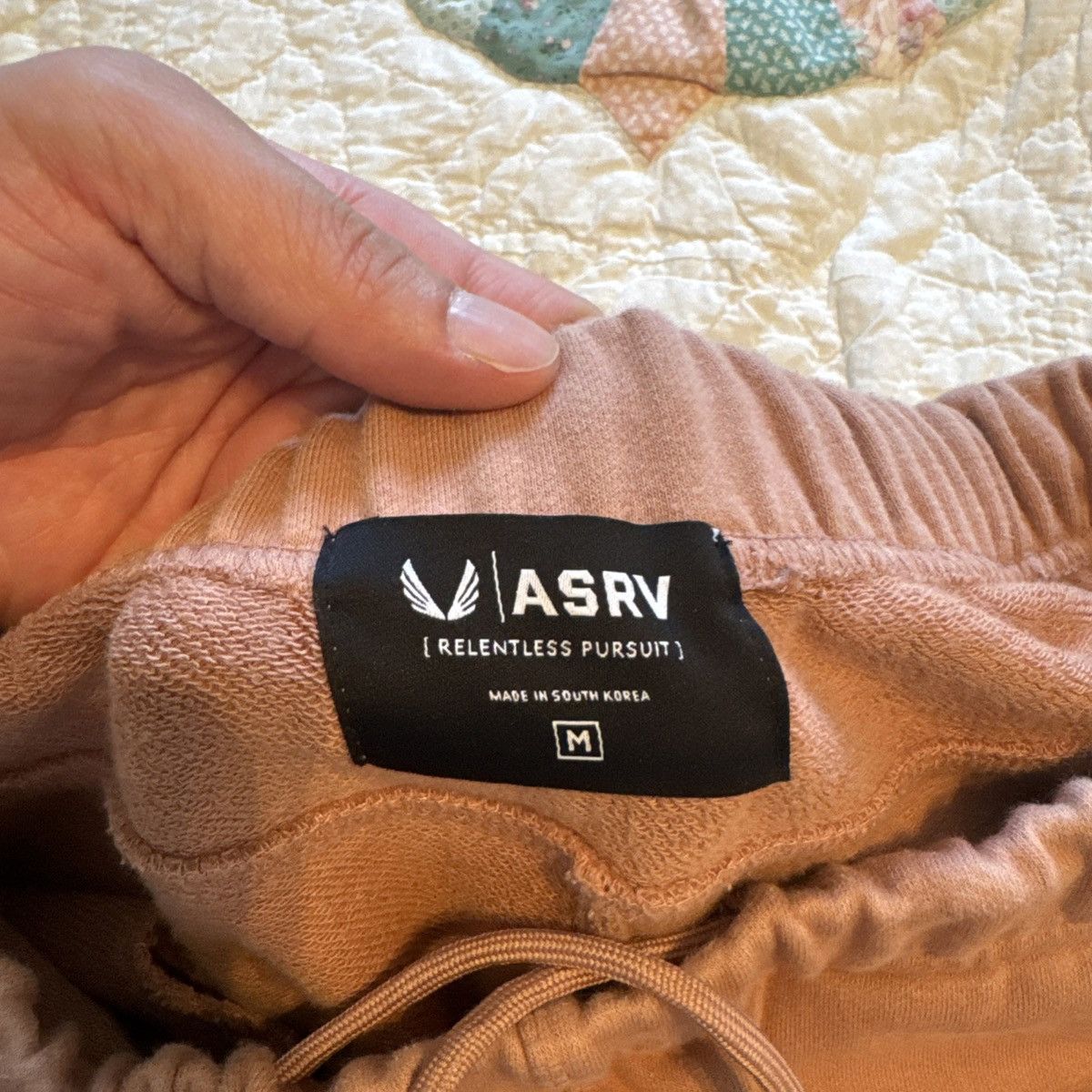 I Love Ugly ASRV DSG 0655 Sweatpants Medium Peach Oversized French Terry Size US 31 - 5 Thumbnail