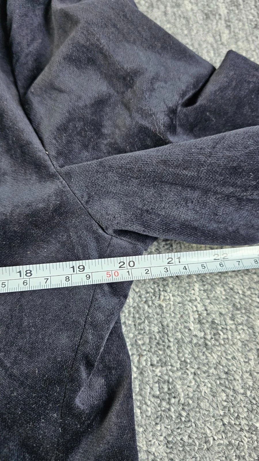 Hugo Boss Hugo Boss Coastus1-W Velvet Blazer Navy Blue 40R Size 40R - 12 Thumbnail