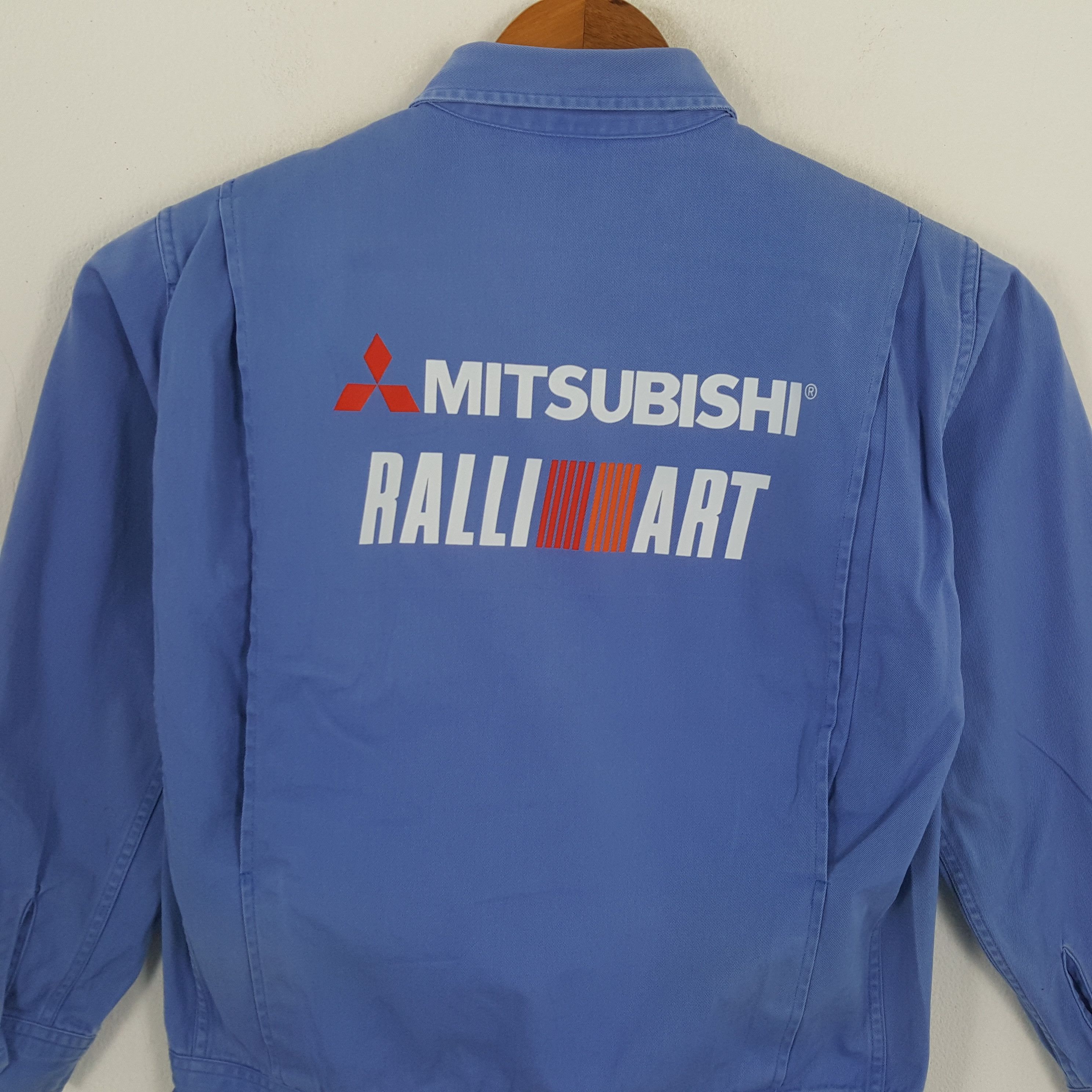Japanese Brand × Vintage Vintage MITSUBISHI RALLI ART Japanese Brand Custom Jacket Size US M / EU 48-50 / 2 - 2 Thumbnail
