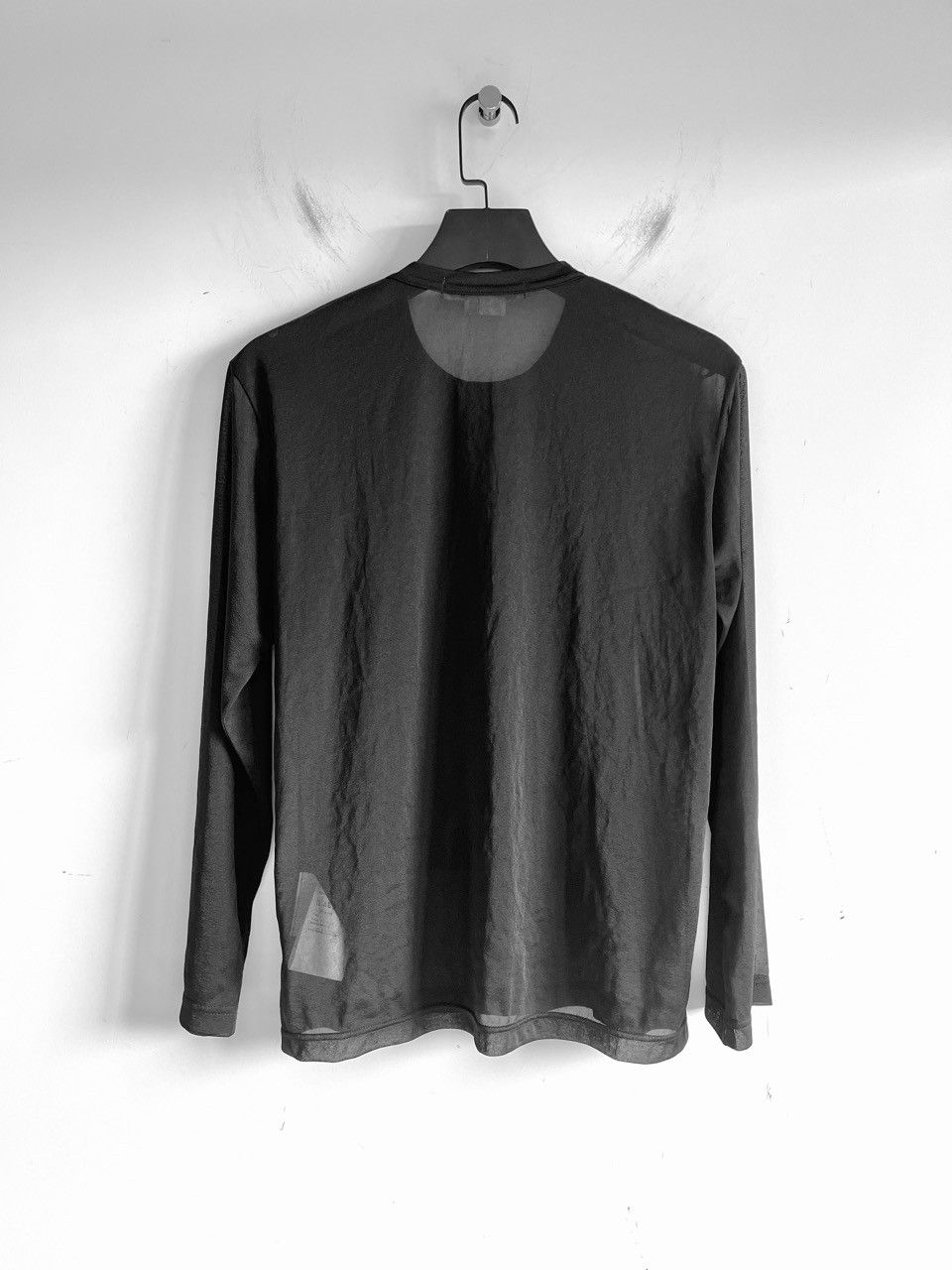 Comme des Garcons COMME des GARCONS - Sheer Gathered Patchwork Long Sleeve Top Size M / US 6-8 / IT 42-44 - 2 Thumbnail