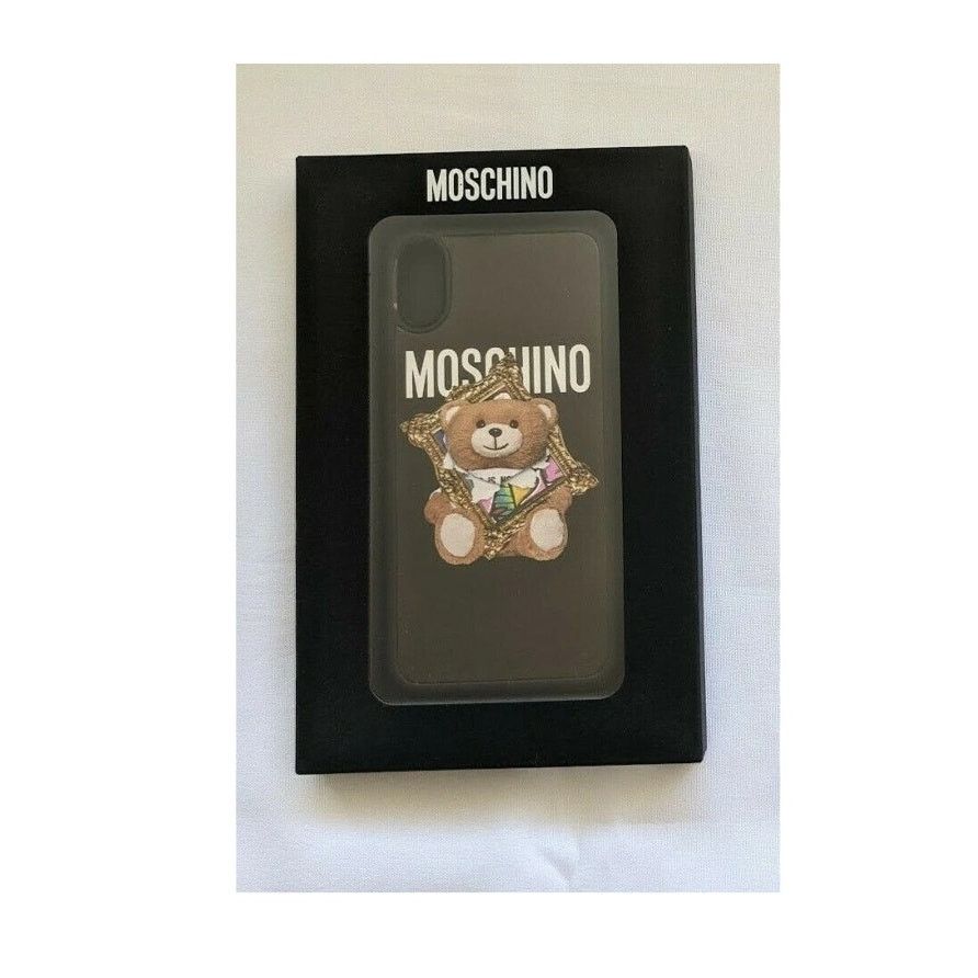 Moschino SS20 Moschino Couture Jeremy Scott TEDDY BEAR IN CASE iPhone Size ONE SIZE - 4 Thumbnail