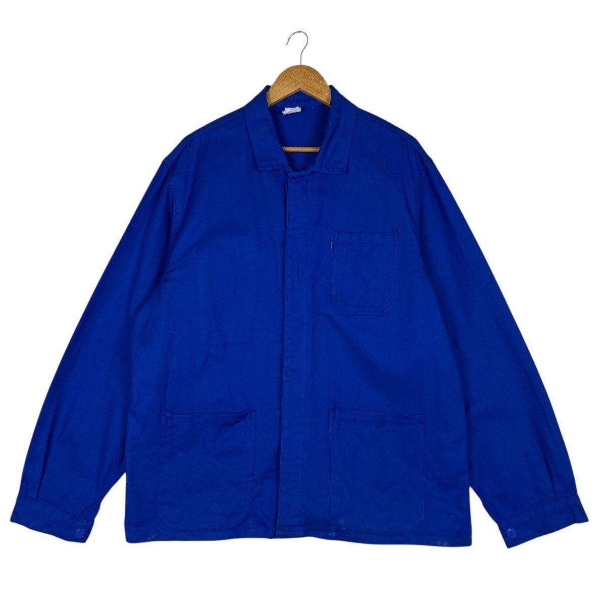 Vintage 🔥 Vintage Italian Worker Chore Jacket Size US L / EU 52-54 / 3 - 1 Thumbnail