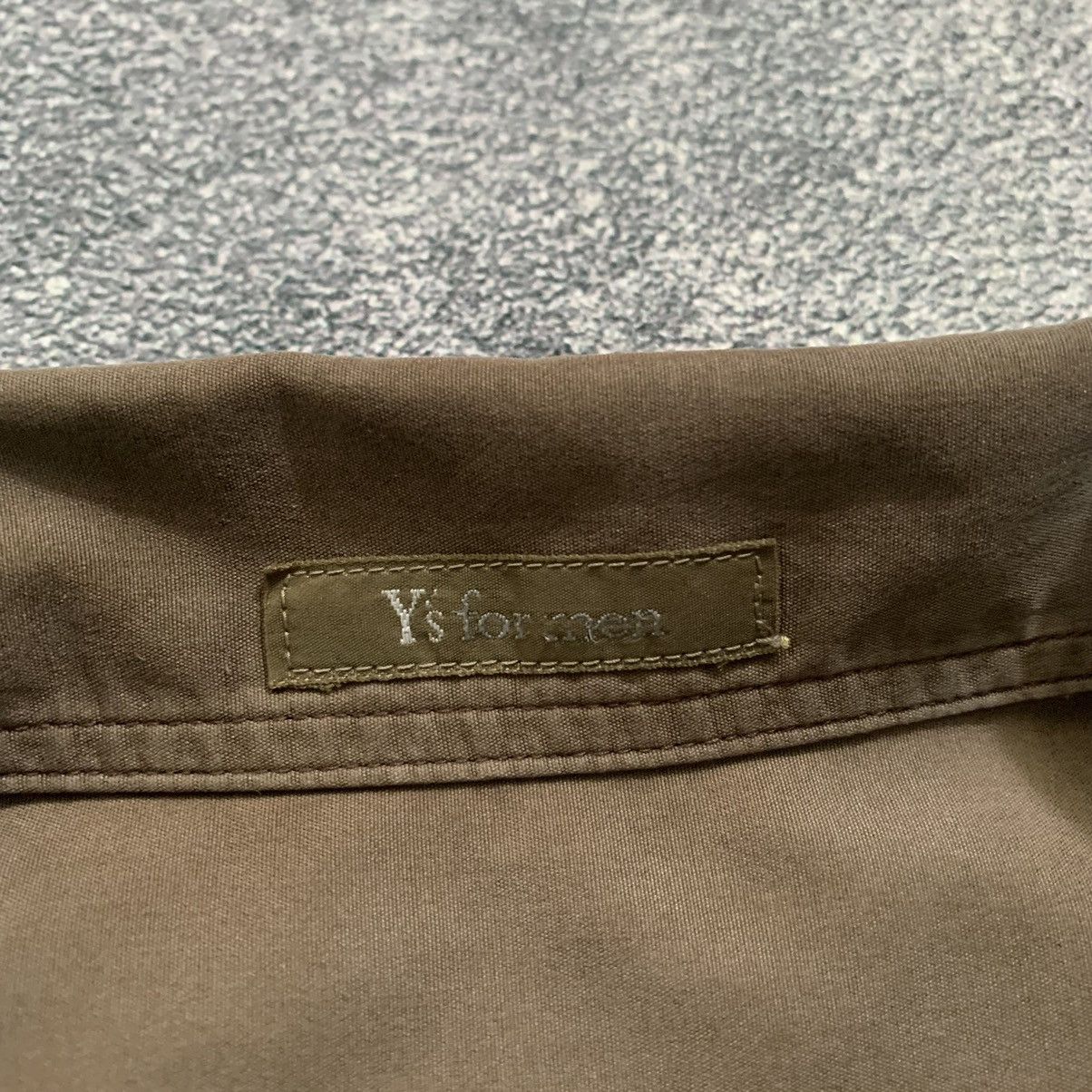 Japanese Brand 🔥Y's For men Yohji Yamamoto open collar shirt Size US XL / EU 56 / 4 - 4 Thumbnail