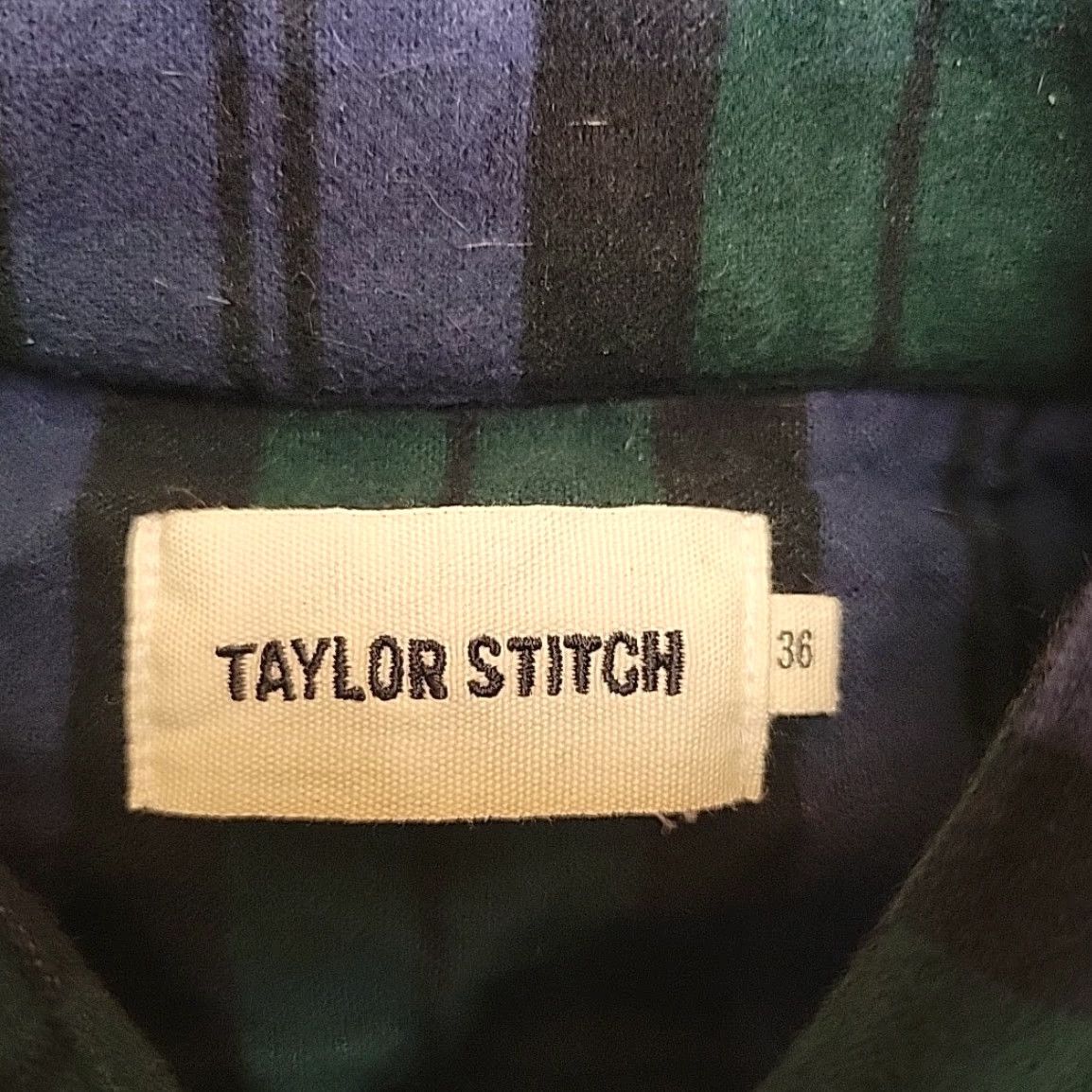 Taylor Stitch Taylor Stitch Shirt Men XS Blue Green 100% Organic Cotton Flannel Casual Classic Plaid Button-Up Collared Multicolor Pocketed Size US M / EU 48-50 / 2 - 3 Thumbnail