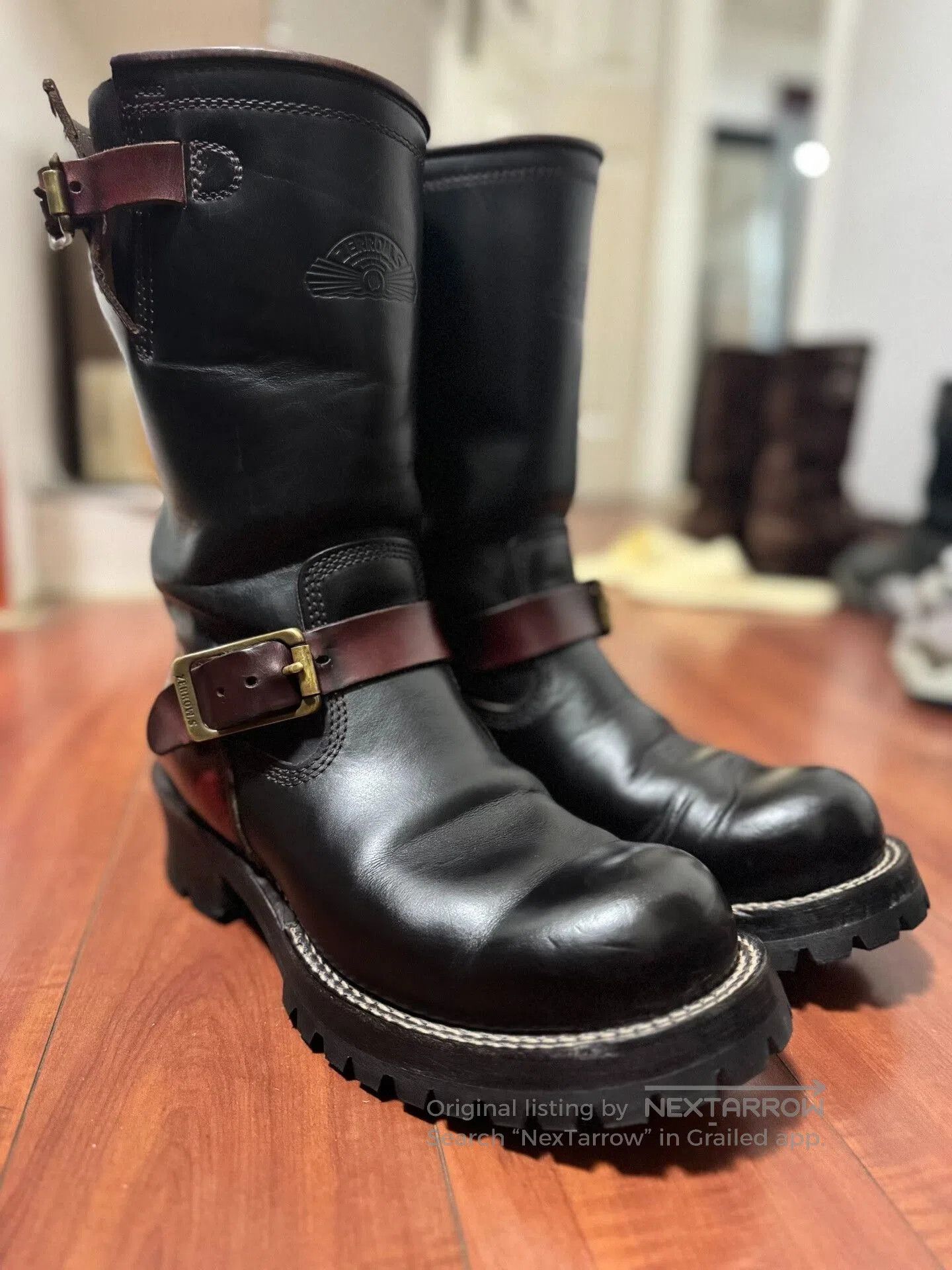 zerrows Zerrows Engineer Boots for Heavy Duty Use. Size US 8.5 / EU 41-42 - 1 Thumbnail