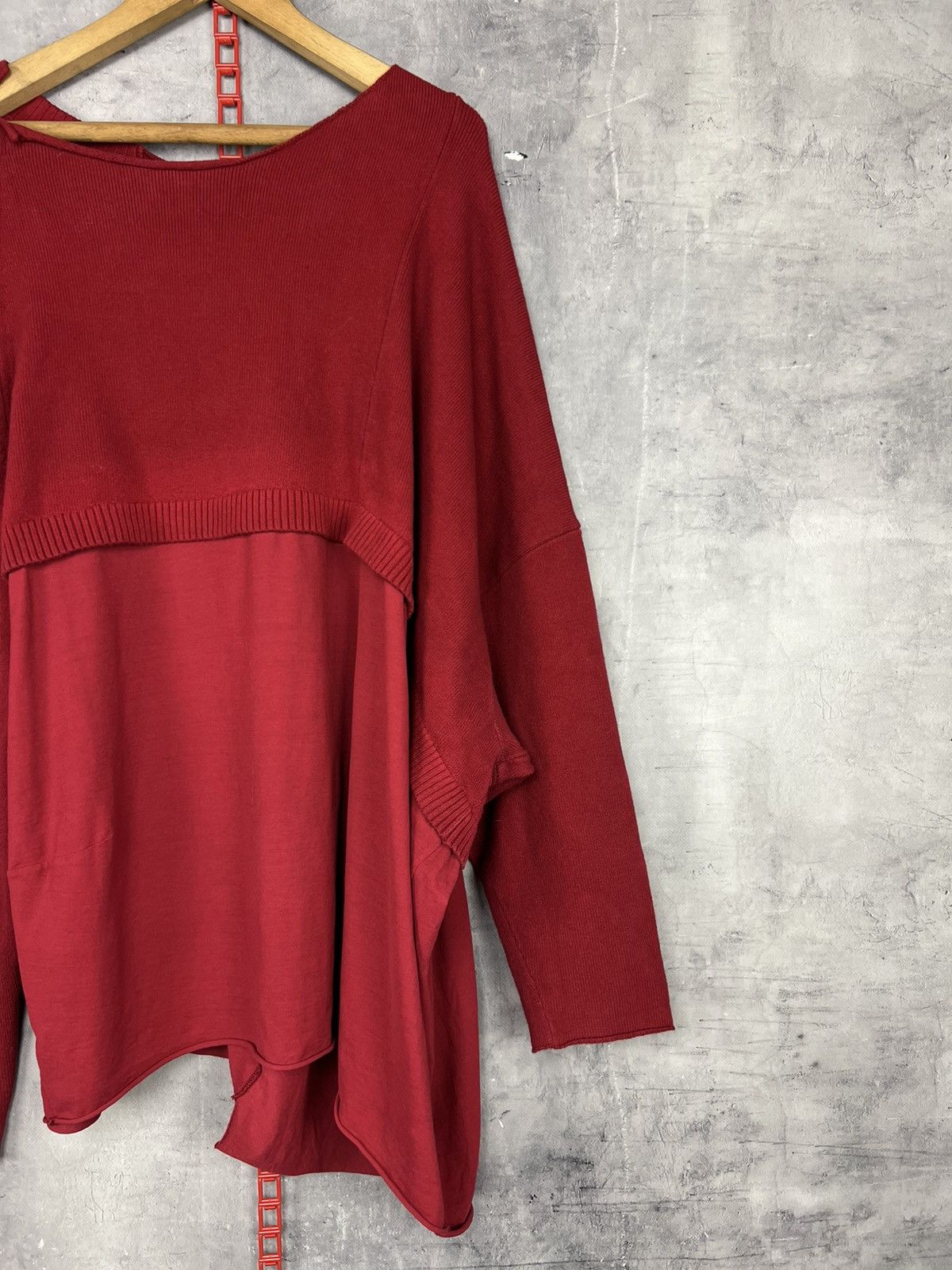 Rundholz Rundholz Dip Asymmetric Knit Sweater Size L / US 10 / IT 46 - 2 Thumbnail