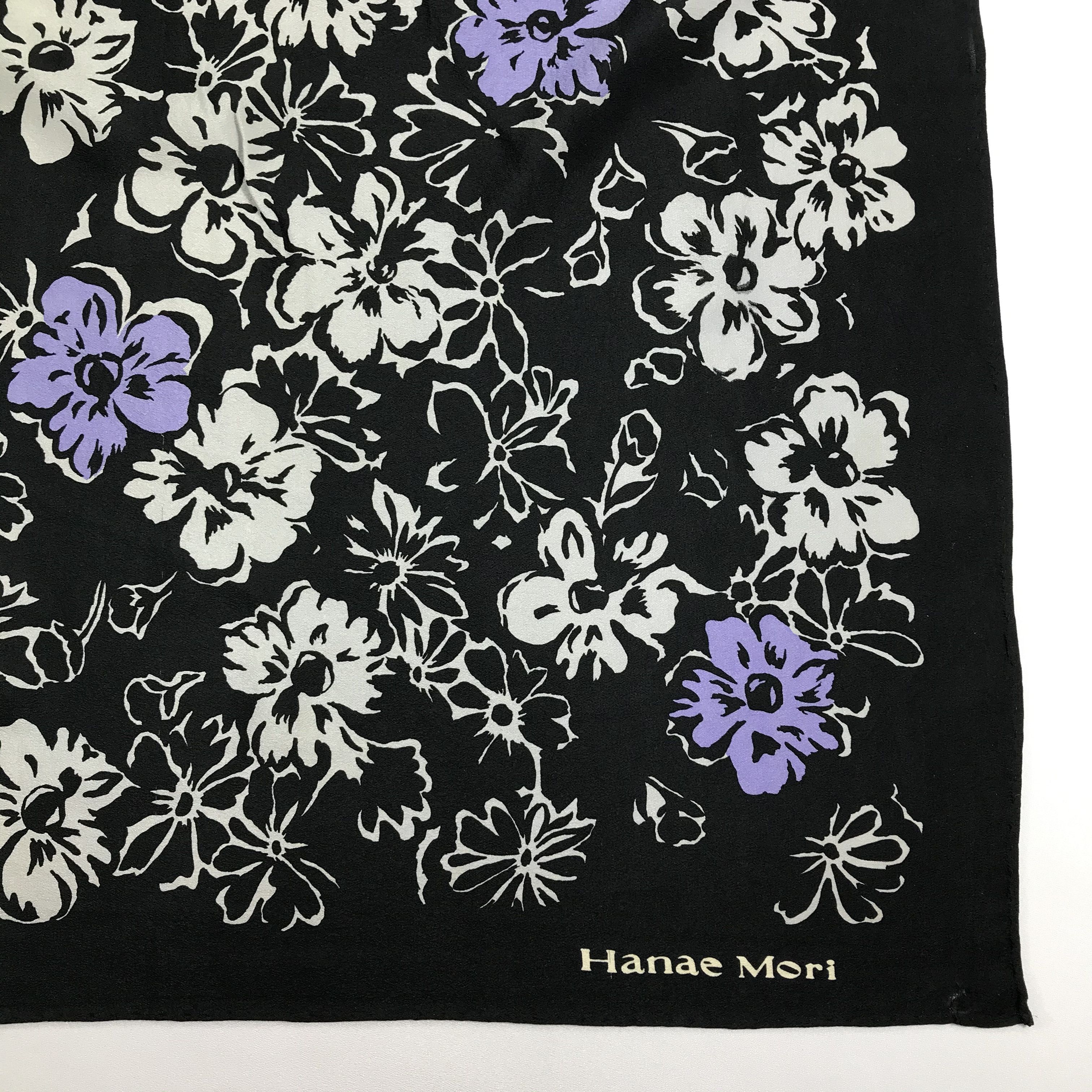 Hanae Mori Vintage Hanae Mori Silk Scarf Size ONE SIZE - 4 Thumbnail