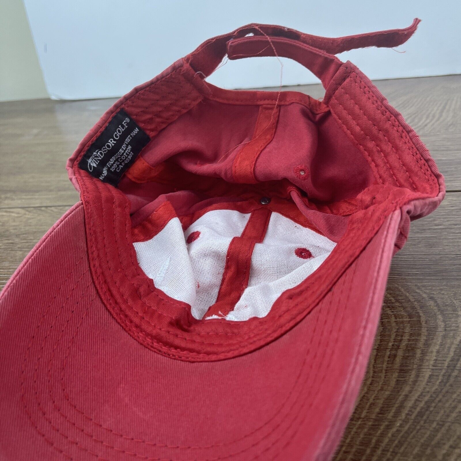 Other Beauerbrook Hat Red Hat Adjustable Adult Size Hat Cap Size ONE SIZE - 13 Thumbnail