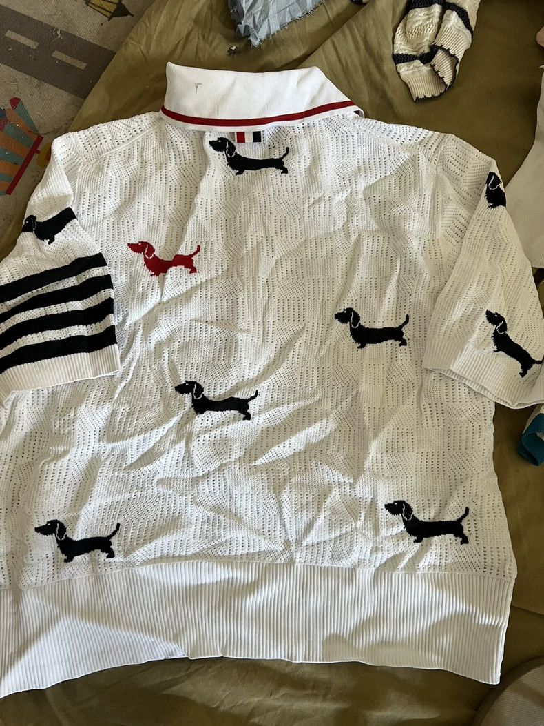 Thom Browne Thom Browne size44 Sausage dog POLO shirt Size M / US 6-8 / IT 42-44 - 3 Thumbnail