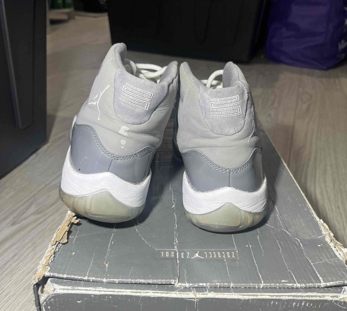 Jordan Brand × Nike jordan 11 cool grey size 8.5 Size US 8.5 / EU 41-42 - 4 Thumbnail