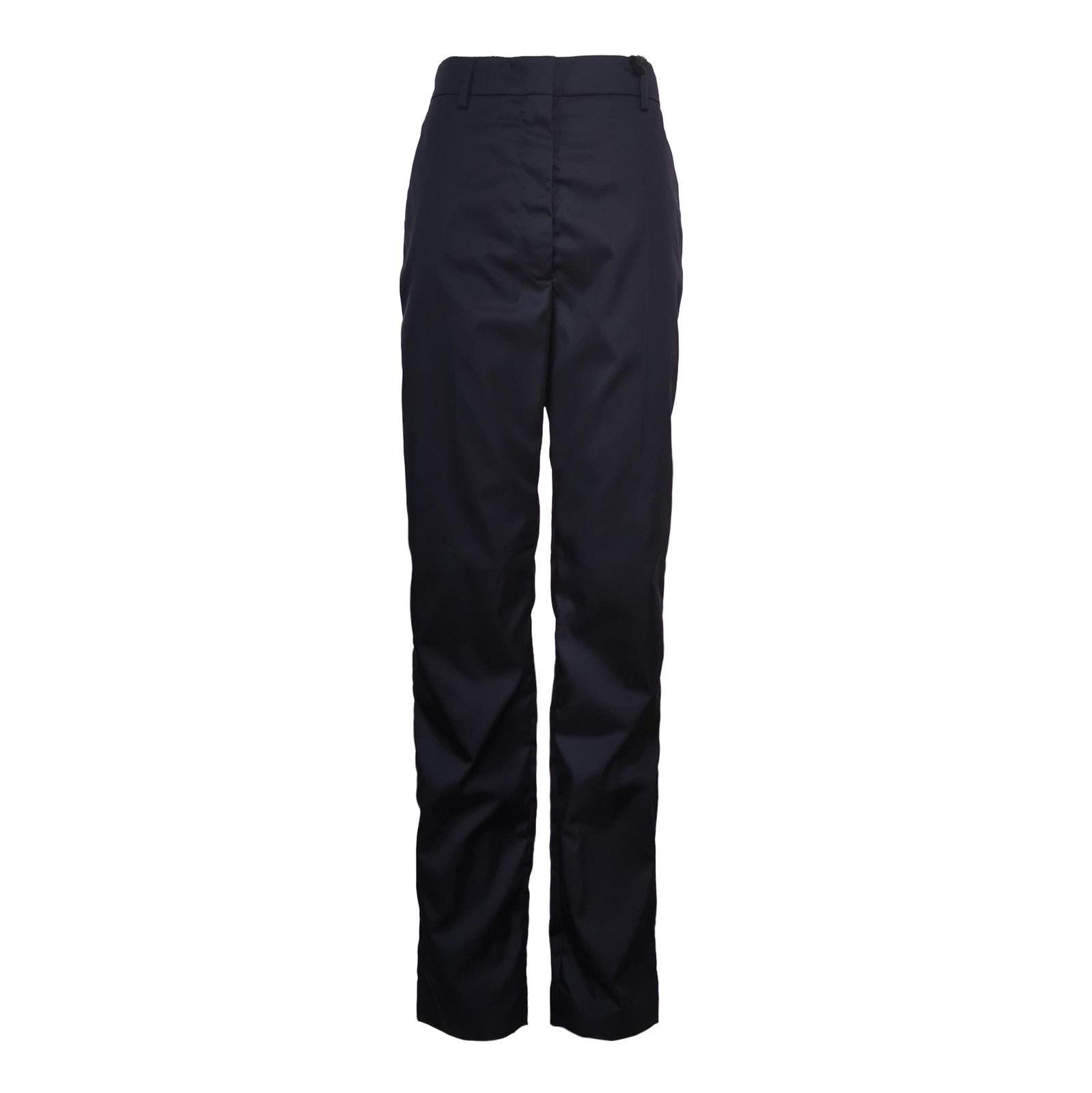 Prada Prada Solid Logo Long Pants for Women 0089 Size 22" - 1 Thumbnail