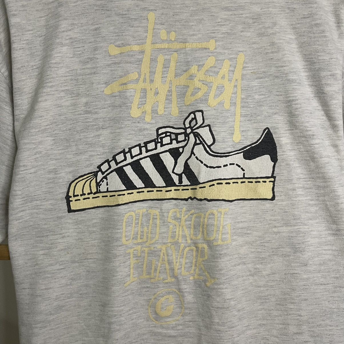 Streetwear × Stussy Rare Stussy Ripoff Adidas Oldskol | Grailed
