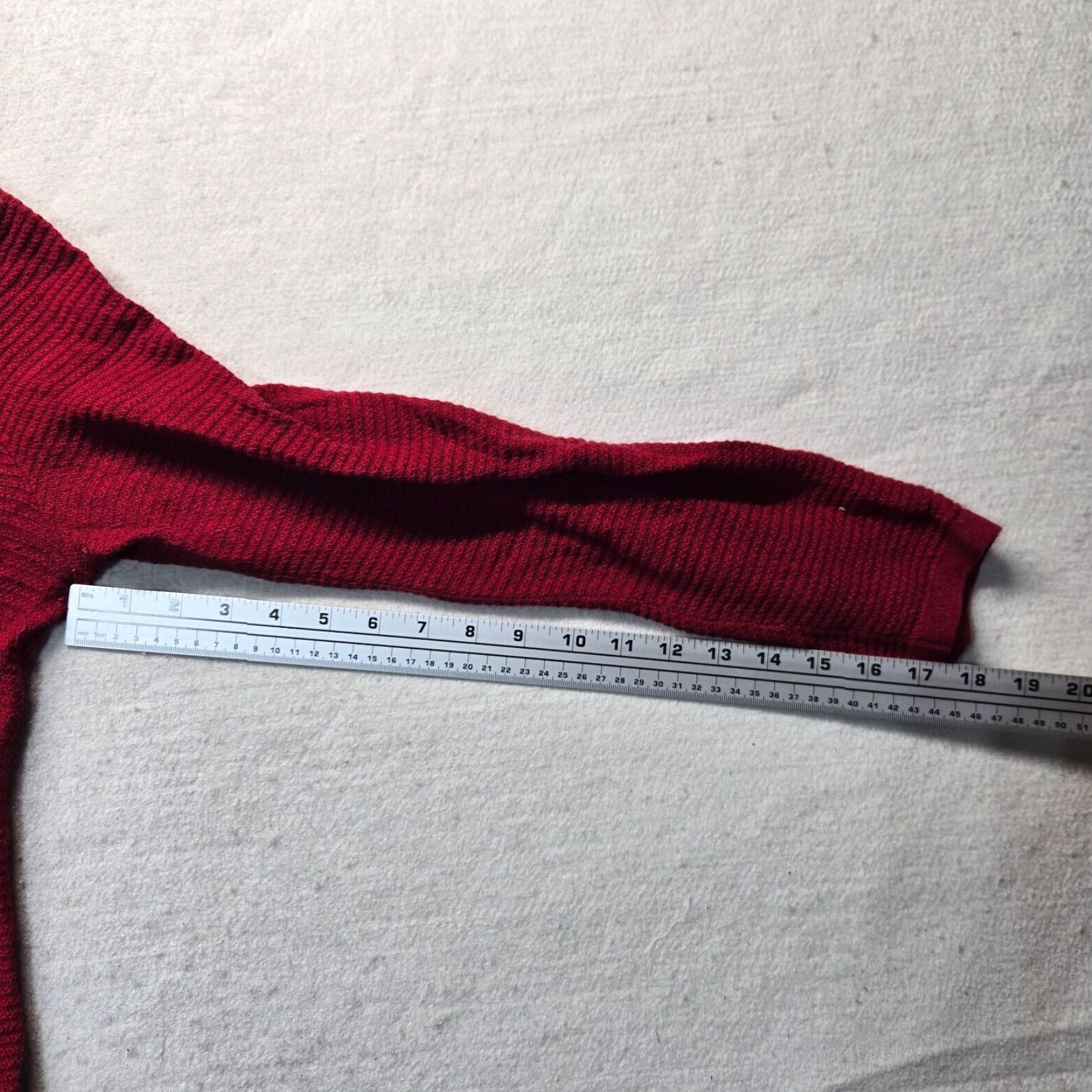 Old Navy Old Navy Women's Red Crew Neck Long Sleeve Sweater XL Adult Extra Large Cotton Size XL / US 12-14 / IT 48-50 - 5 Thumbnail