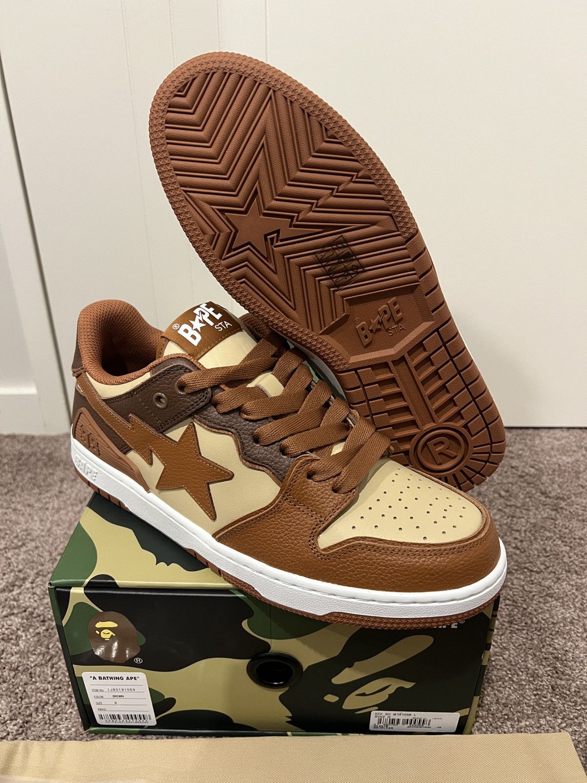 Bape SK8 STA #5 Size US 9 / EU 42 - 5 Thumbnail