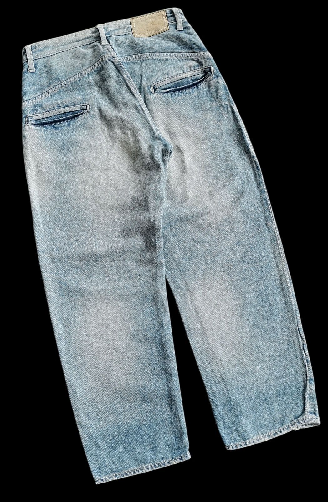 mina perhonen Mina Perhonen Baggy Selvedge Jeans Size 28" / US 6 / IT 42 - 10 Thumbnail