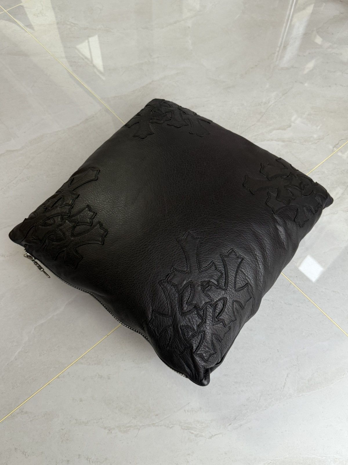 Chrome Hearts Chrome Hearts Black Cross Patched Pillow Large Size ONE SIZE - 1 Thumbnail