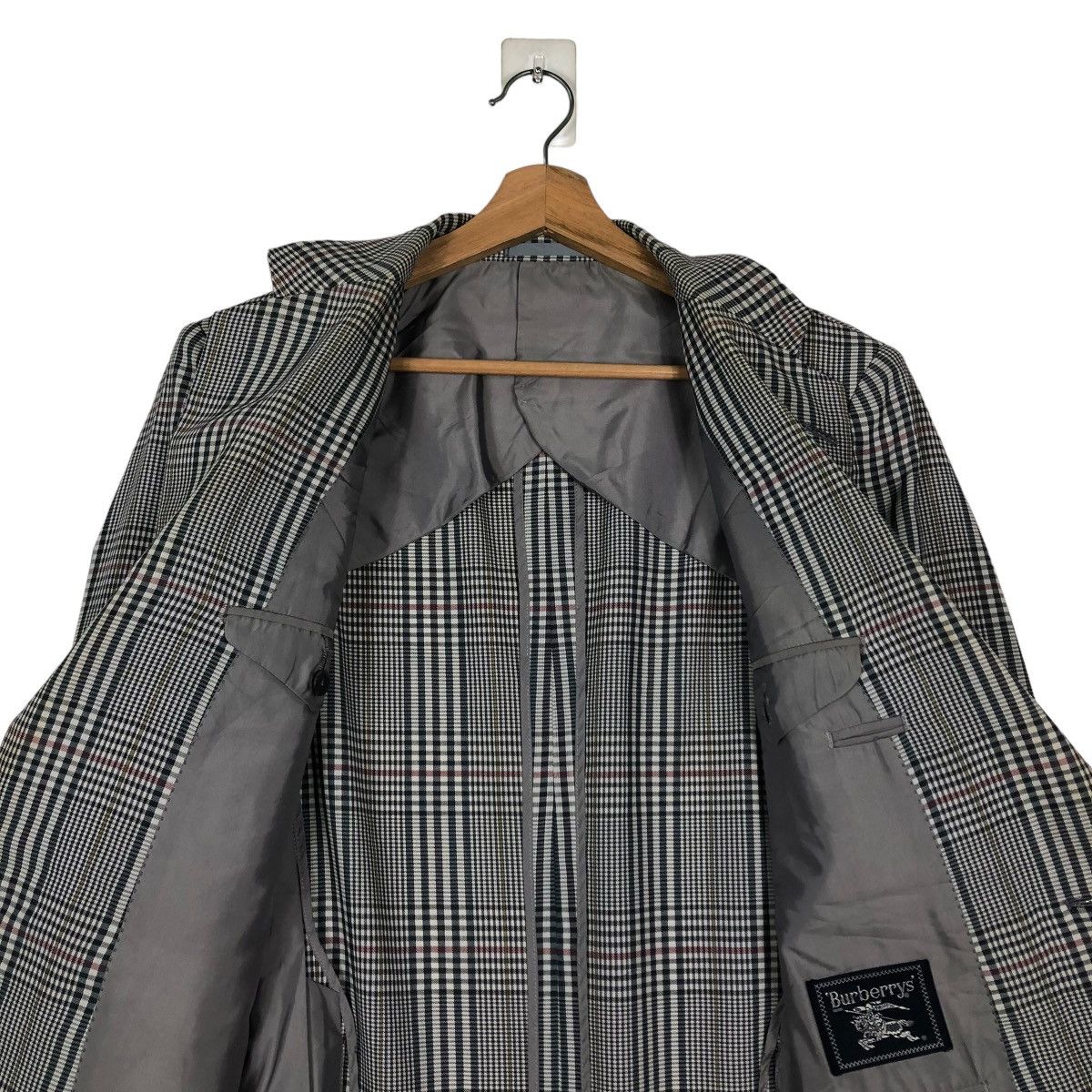 Burberry 🔥VINTAGE BURBERRYS NOVA CHECK COATS DOUBLE BREAST Size US S / EU 44-46 / 1 - 16 Thumbnail