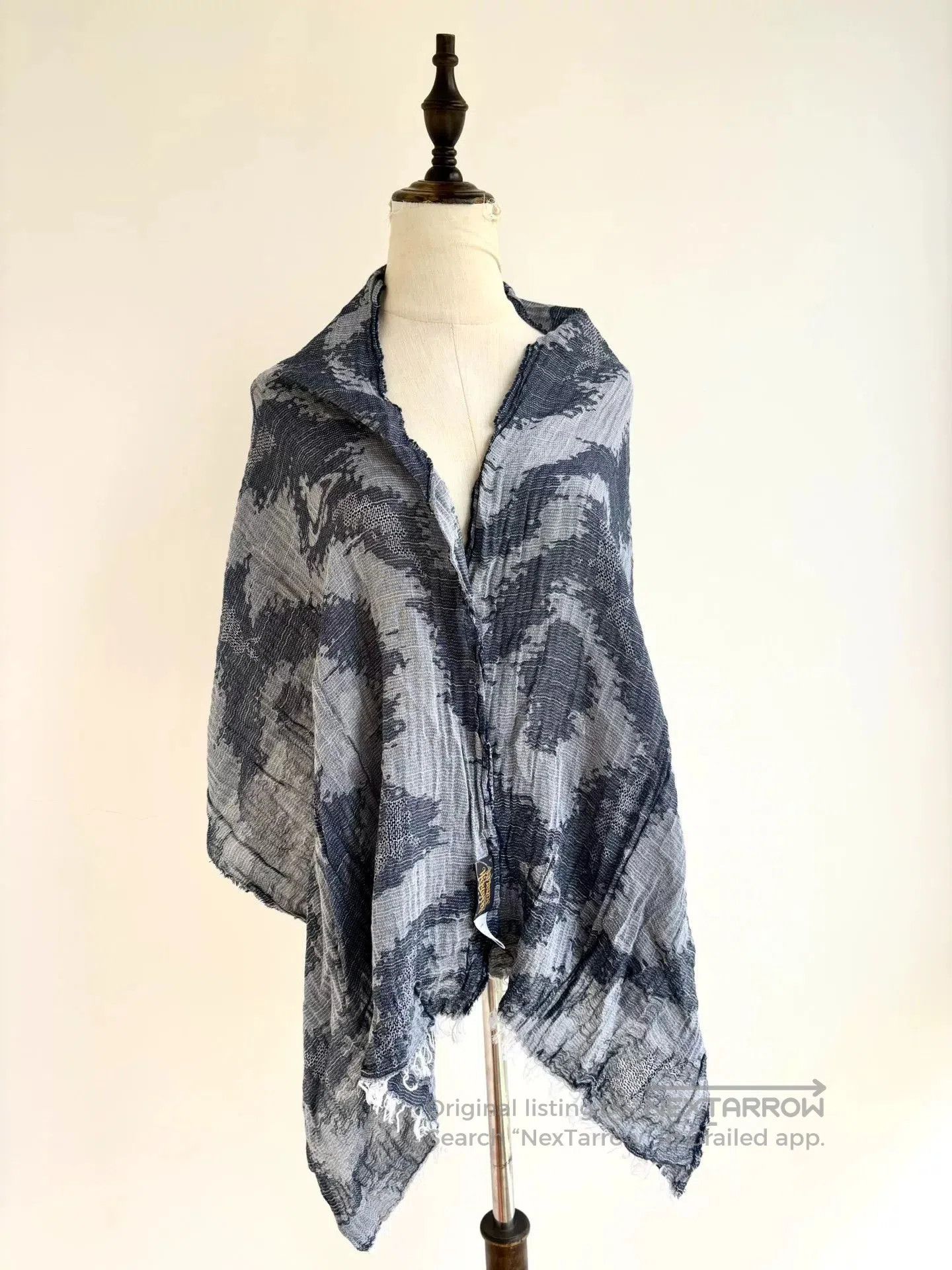 Vivienne Westwood Vivienne Westwood Blue Pirate Scarf. Size ONE SIZE - 3 Thumbnail