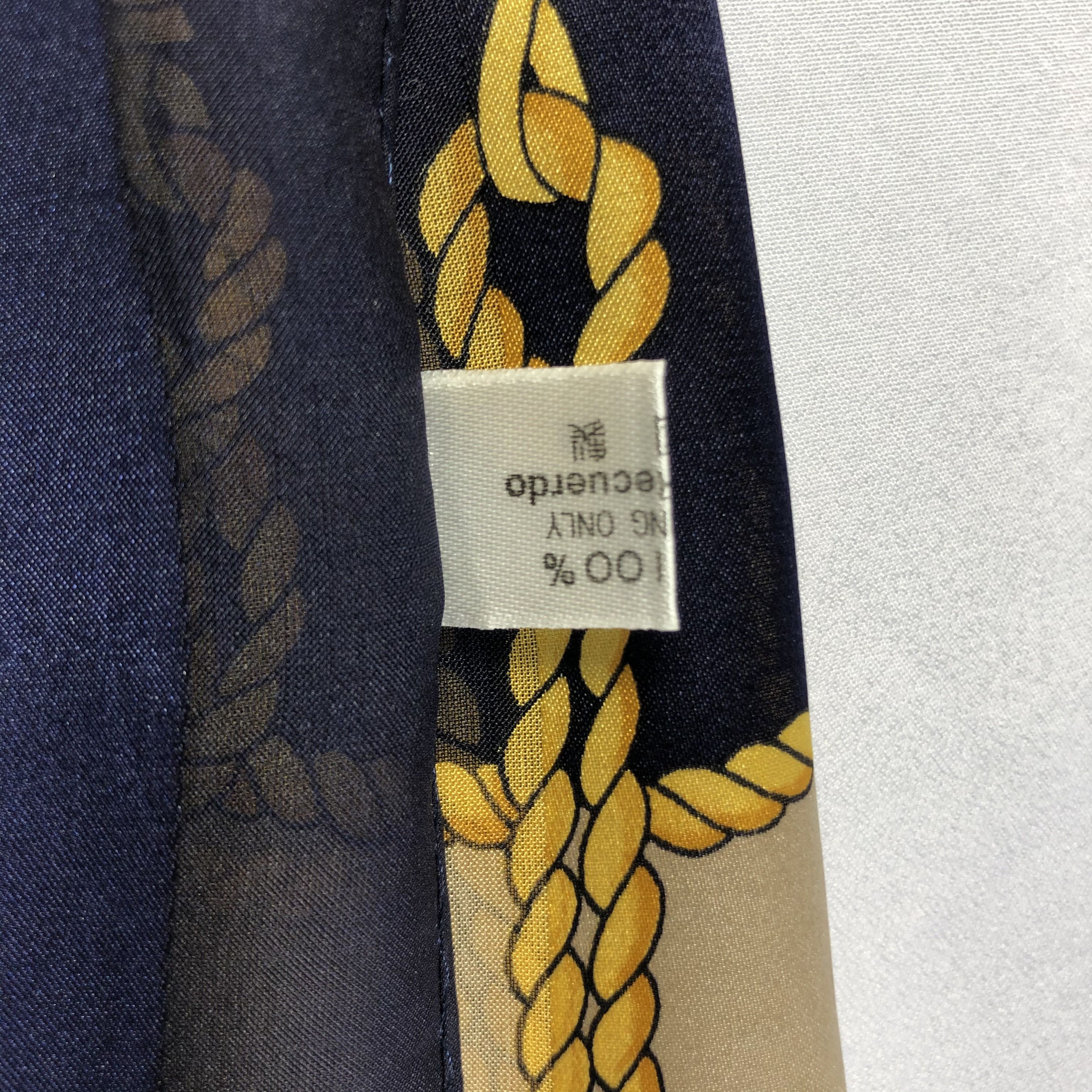 Vintage Vintage La Fenice Silk Scarf Size ONE SIZE - 6 Thumbnail