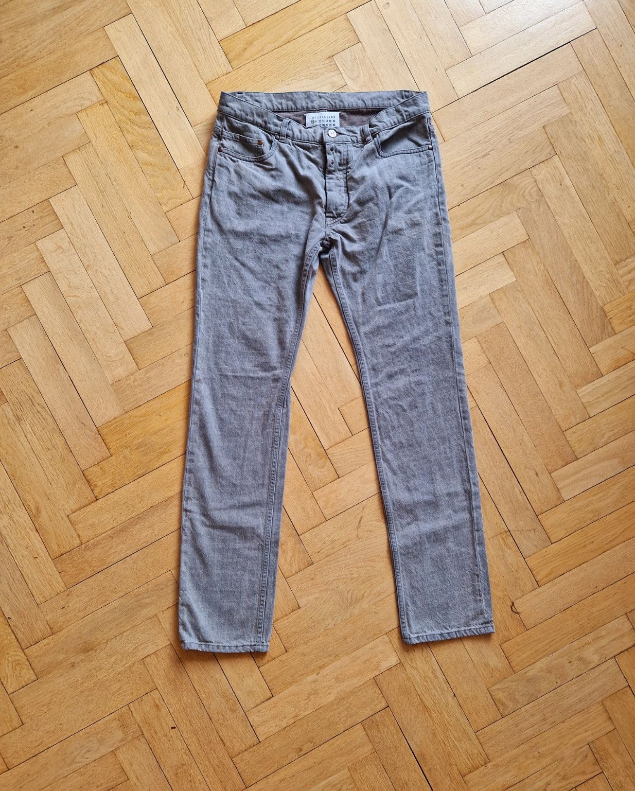 image of Maison Margiela Denim Grey Jeans Line 10 It48, Men's (Size 32)