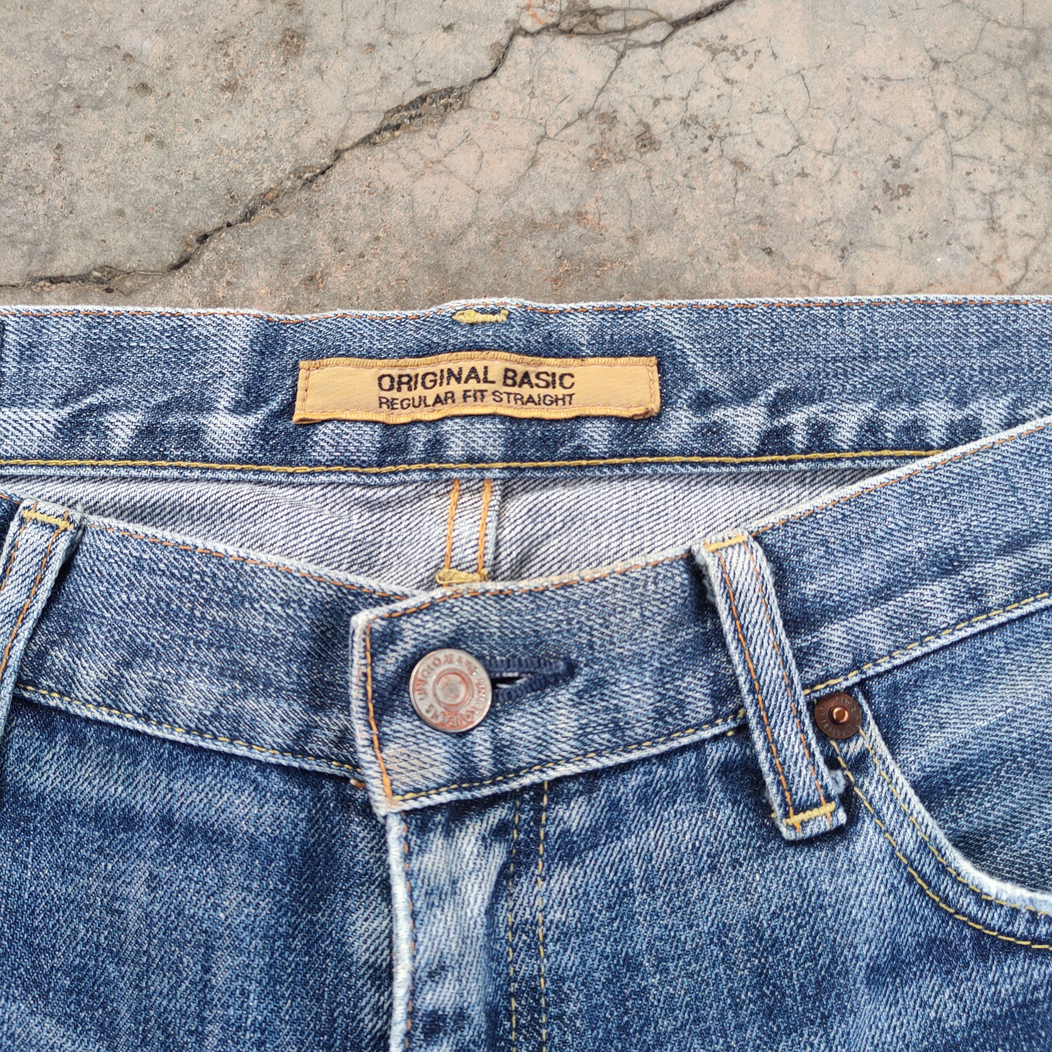 Japanese Brand W34 VINTAGE JAPANESE FADED DISTRESSED DENIM JEAN PANTS Size US 34 / EU 50 - 5 Thumbnail