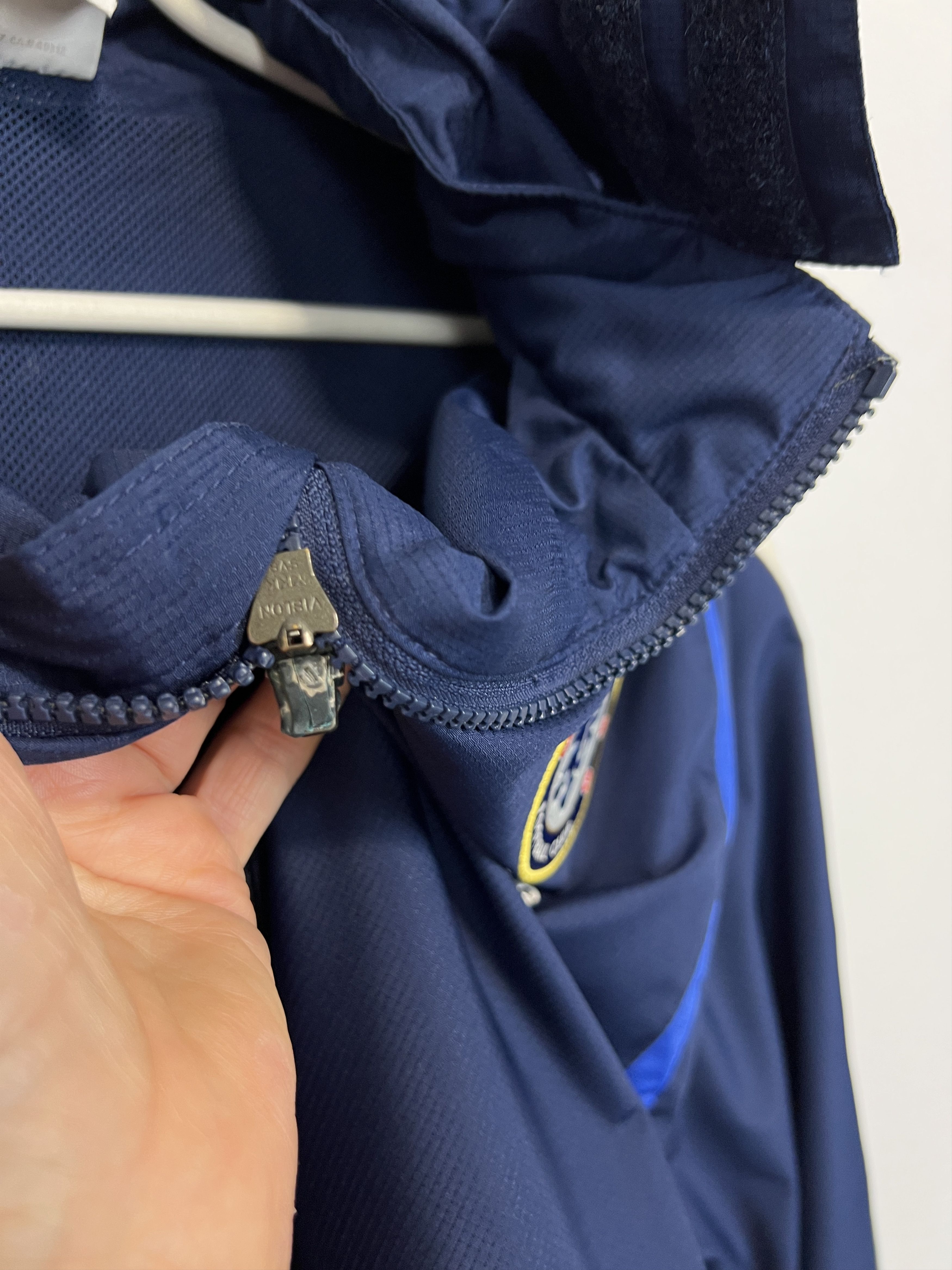 Adidas Vintage Chelsea Football Hooded Jacket Soccer Track Top Rare Size US XL / EU 56 / 4 - 4 Thumbnail