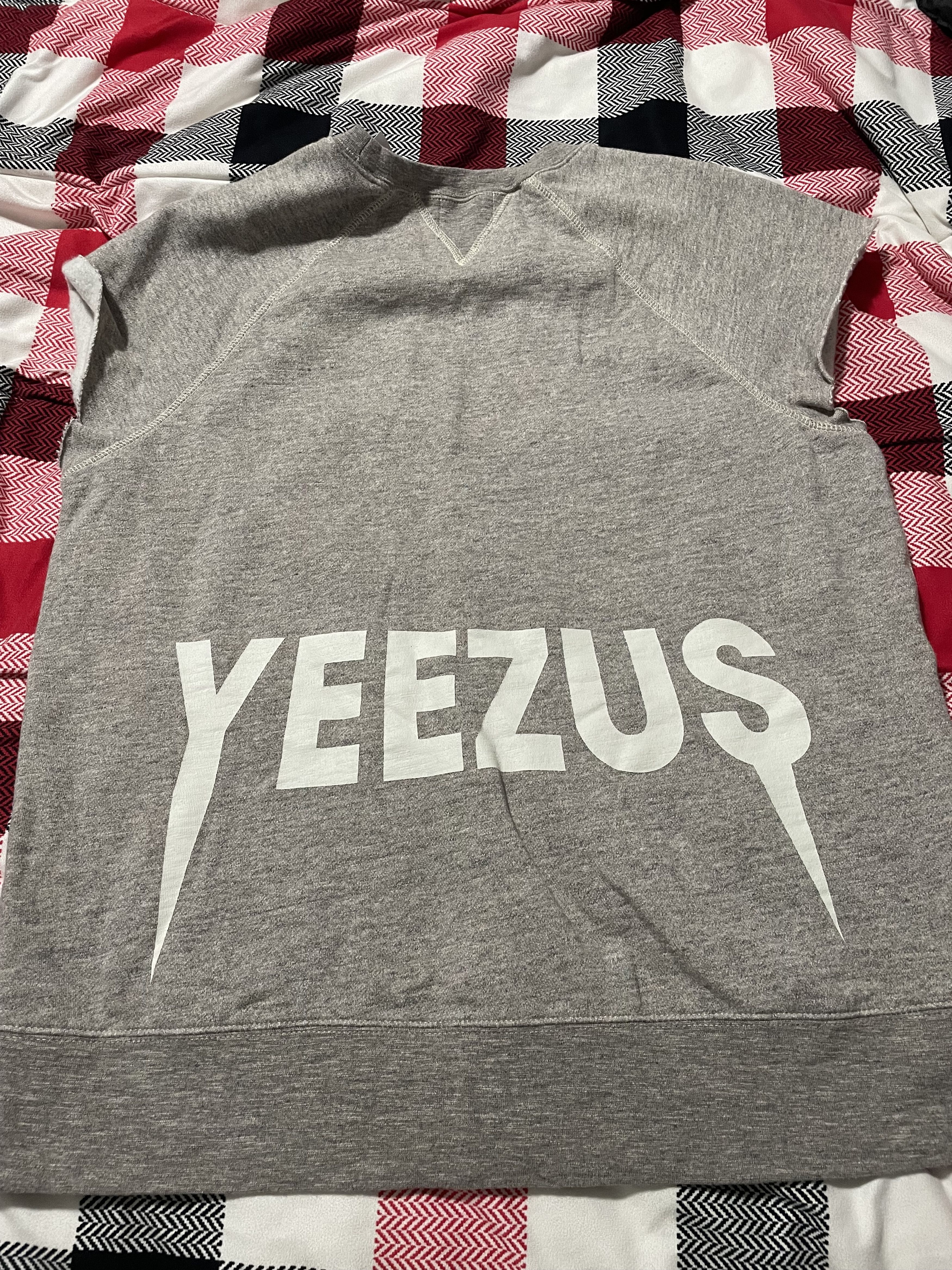 Kanye West Kanye West Yeezus Tour Sleeveless Sweatshirt Size US M / EU 48-50 / 2 - 4 Thumbnail