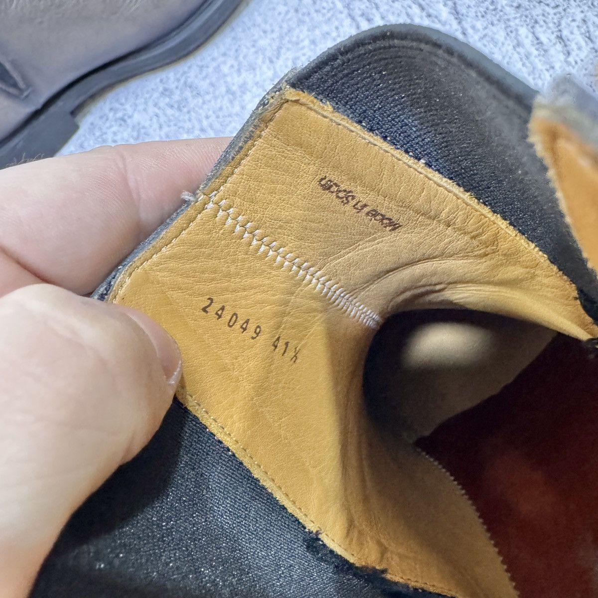 Magnanni Magnanni Handmade Mens Chelsea Boots US8.5 UK7.5 EU41.5 Size US 8.5 / EU 41-42 - 10 Thumbnail