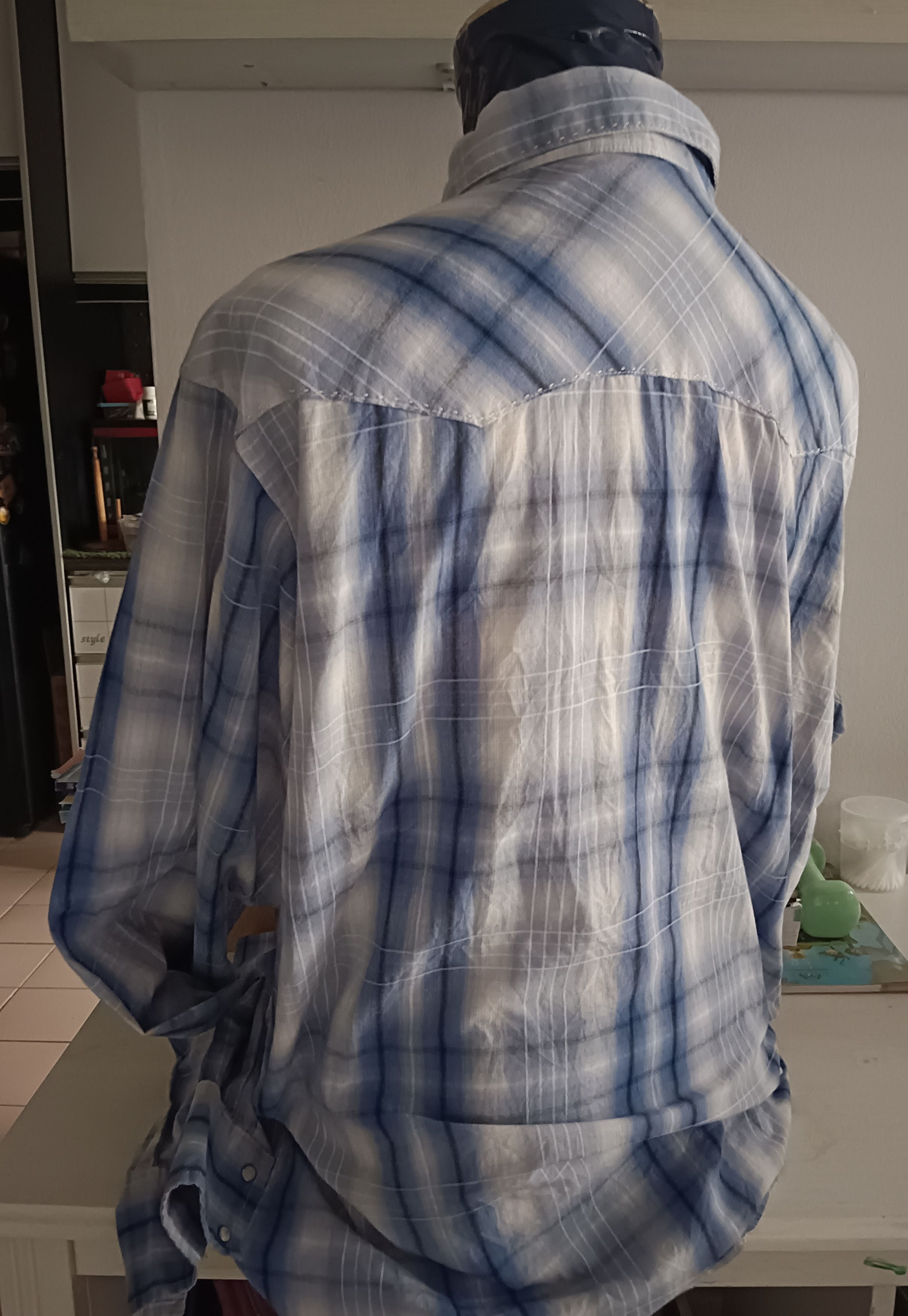 Wrangler Wrangler Western Shirt Long sleeve Big size 2XT Size US XXL / EU 58 / 5 - 5 Thumbnail