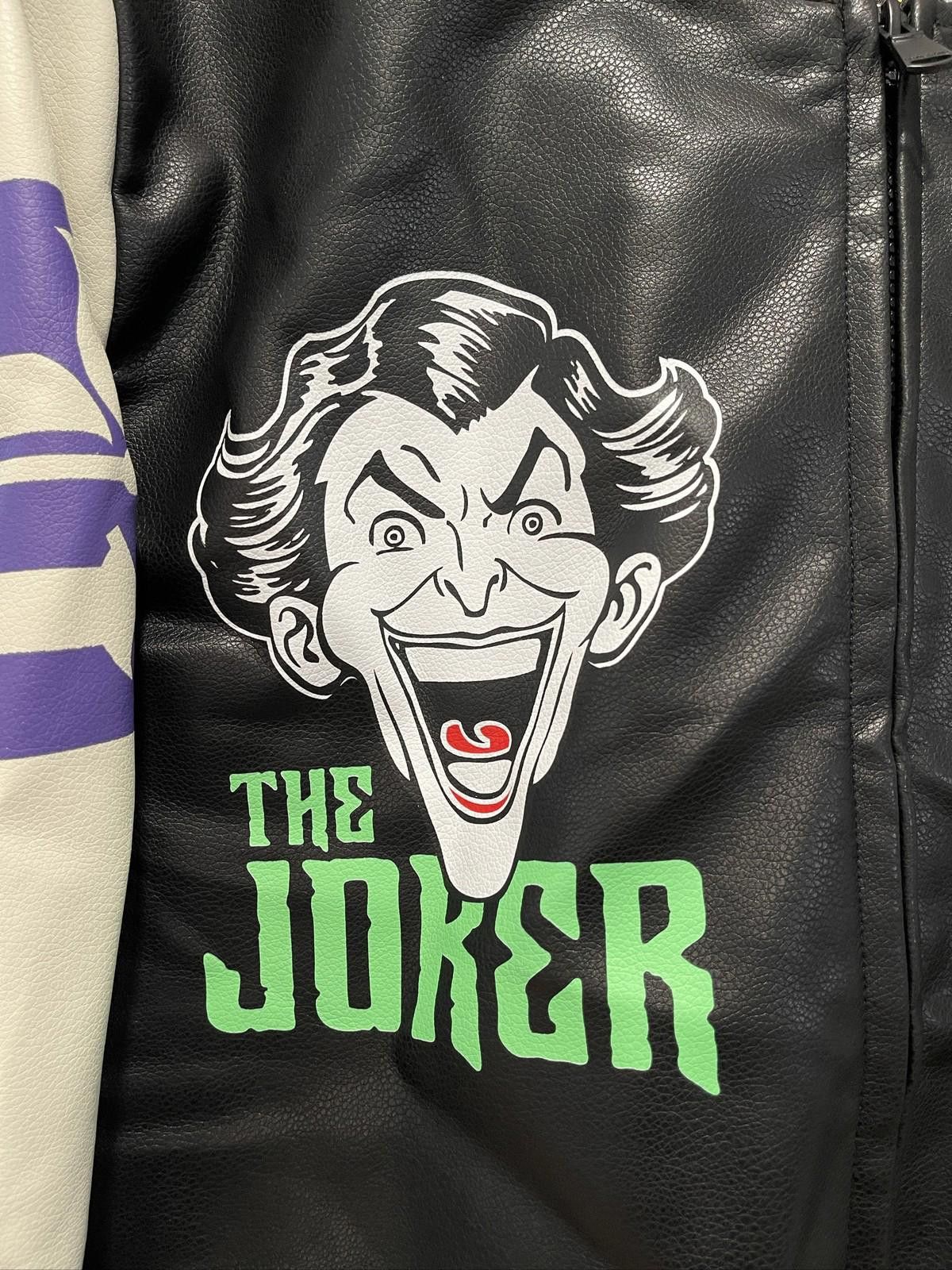 Members Only Members Only Batman Joker Varsity Jacket M Size ONE SIZE - 5 Thumbnail
