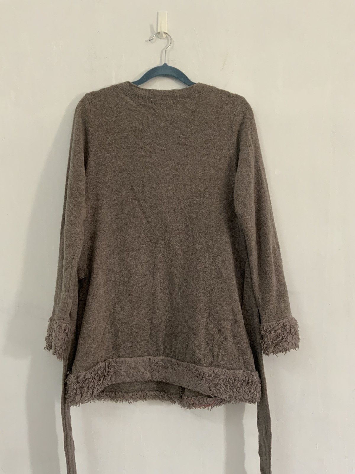 If Six Was Nine Axes Femme Japanese Brand Mohair Fur Cardigan Jacket Size US L / EU 52-54 / 3 - 2 Thumbnail