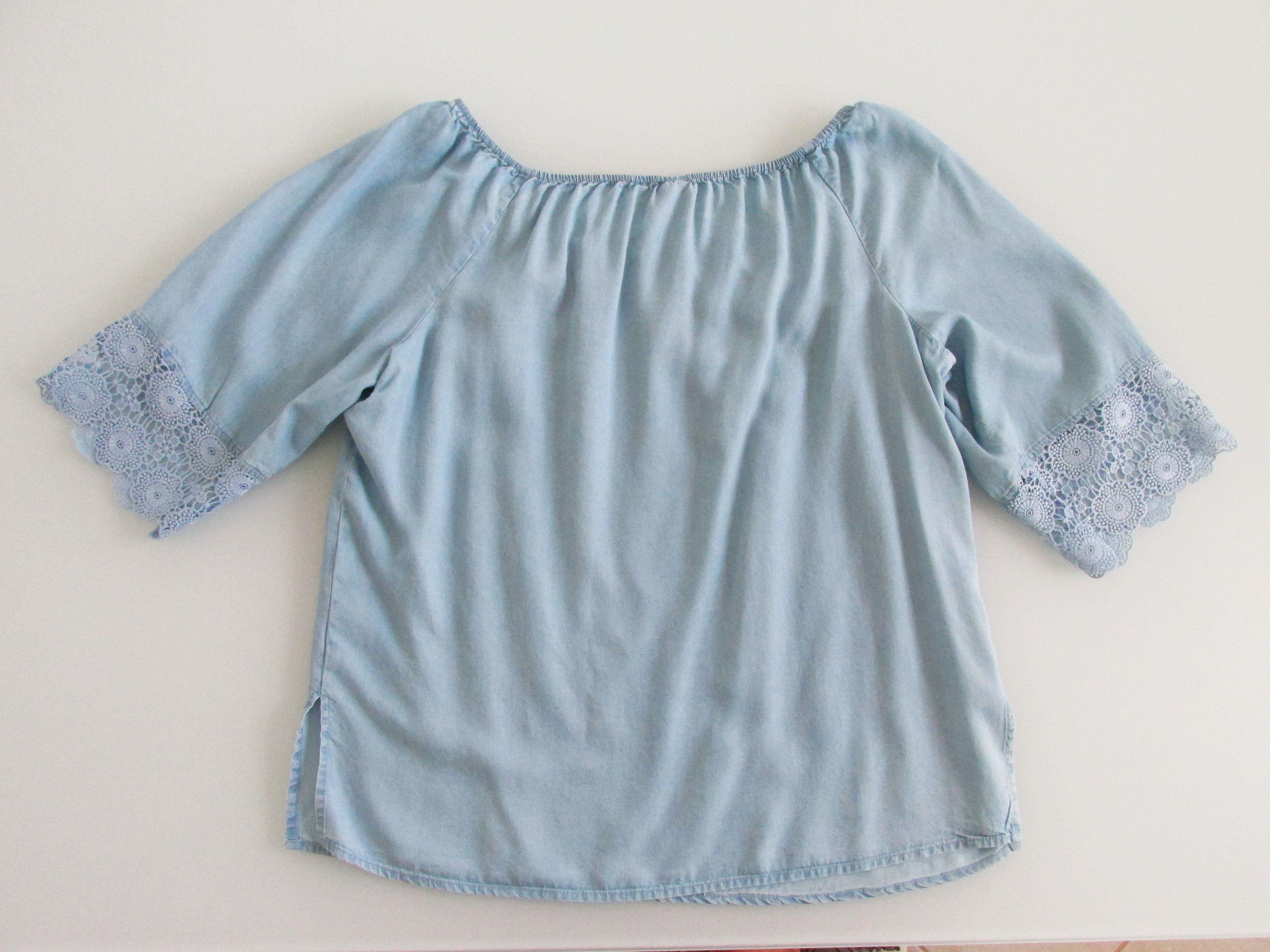 Other Soho Jeans (NY & Co.) Off The Shoulder Blouse Size Medium Size M / US 6-8 / IT 42-44 - 6 Thumbnail