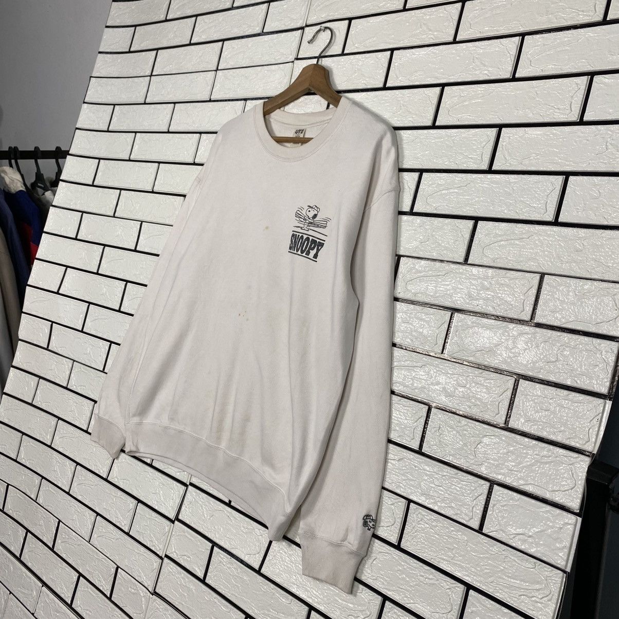 Japanese Brand 📌Vintage Sweatshirt Snoopy Big Logo Size US M / EU 48-50 / 2 - 3 Thumbnail
