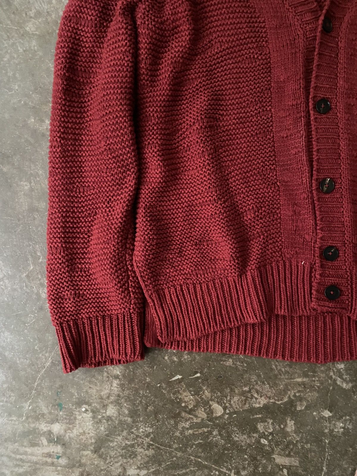 Maison Margiela Maison Margiela Red Cardigan Our Legacy Acne Studios Kapital Size US XL / EU 56 / 4 - 3 Thumbnail