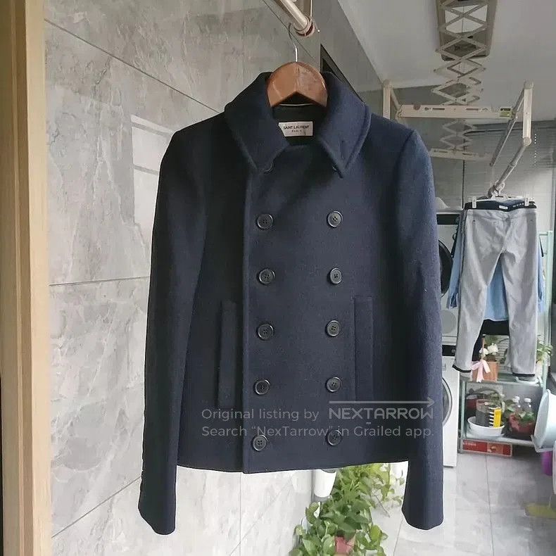 Saint Laurent Paris Saint Laurent Paris Blue short jacket. Size US S / EU 44-46 / 1 - 2 Thumbnail