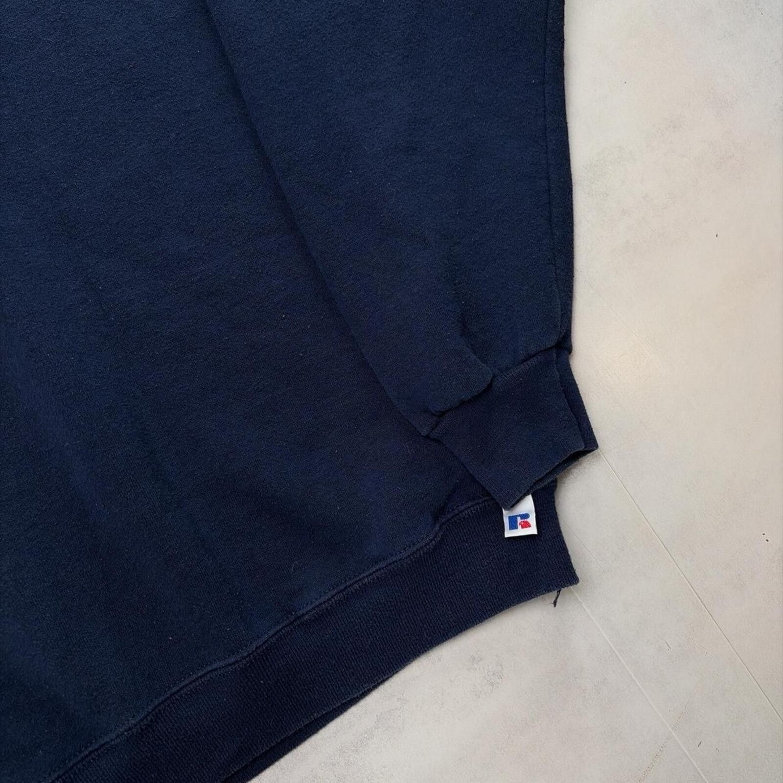 Russell Athletic Y2K Navy Russell Athletic Boxy Skater Crewneck Sweater Size US M / EU 48-50 / 2 - 5 Thumbnail
