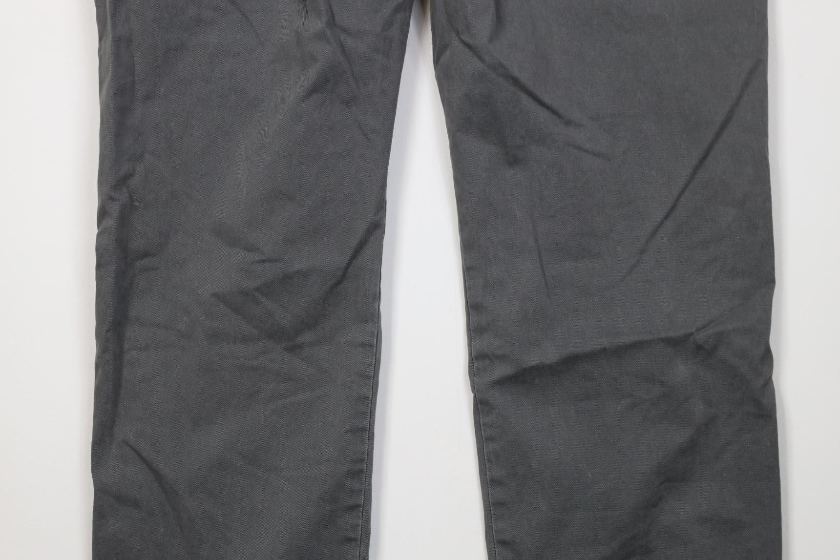 Polo Ralph Lauren Vintage Y2K Ralph Lauren Cotton Twill Chino Pants Gray Size US 33 - 10 Thumbnail