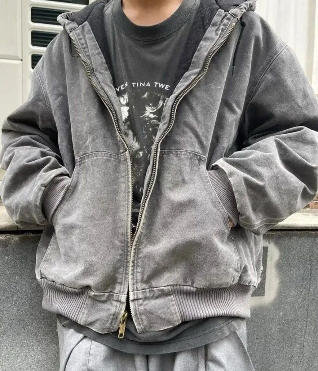 Japanese Brand × The Unbranded Brand × Vintage Distressed Black Hoodie Size US L / EU 52-54 / 3 - 2 Thumbnail